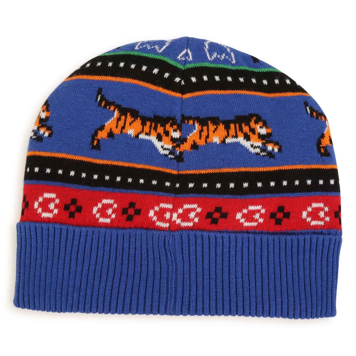Boys Blue Knit Hat