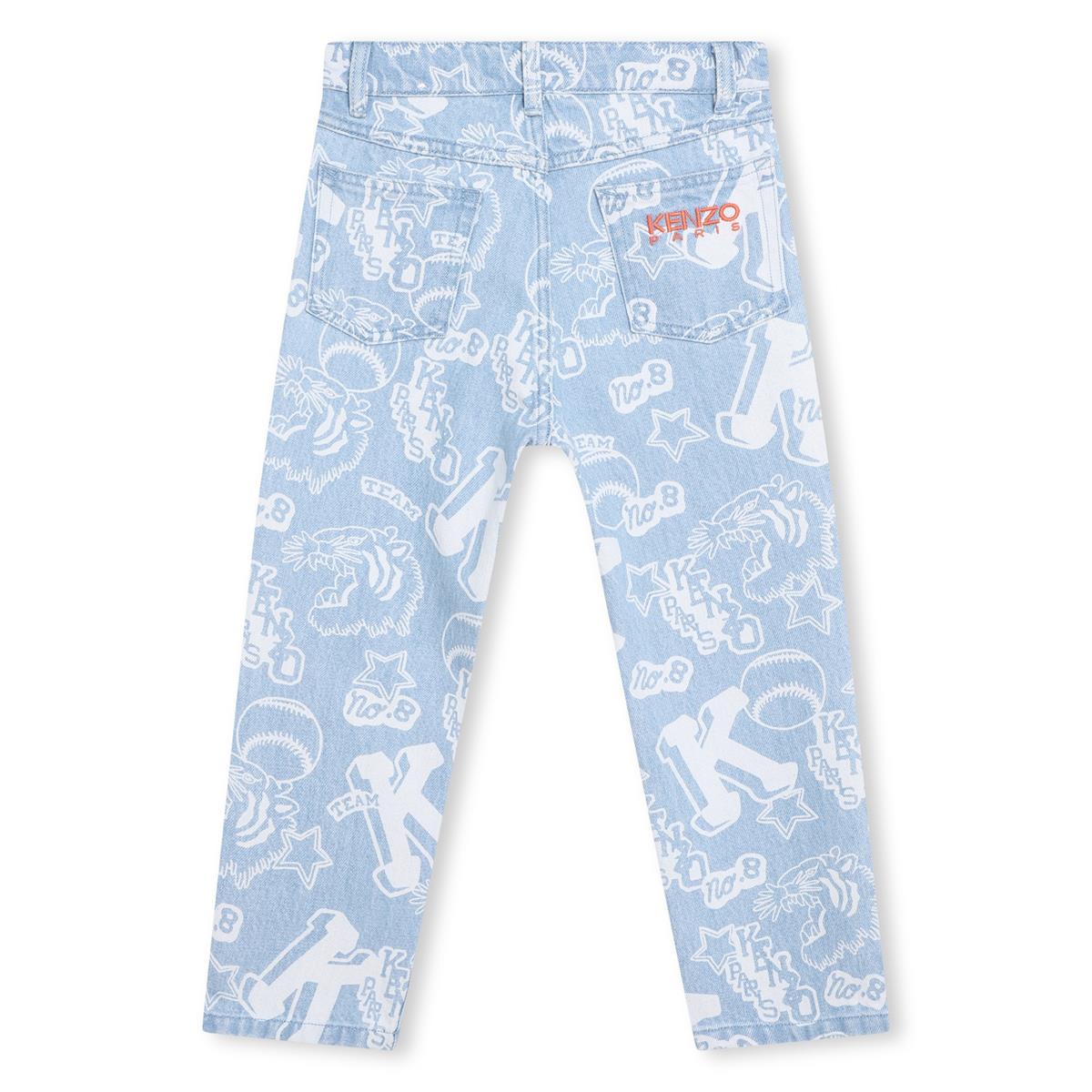 Boys Light Blue Denim Trousers