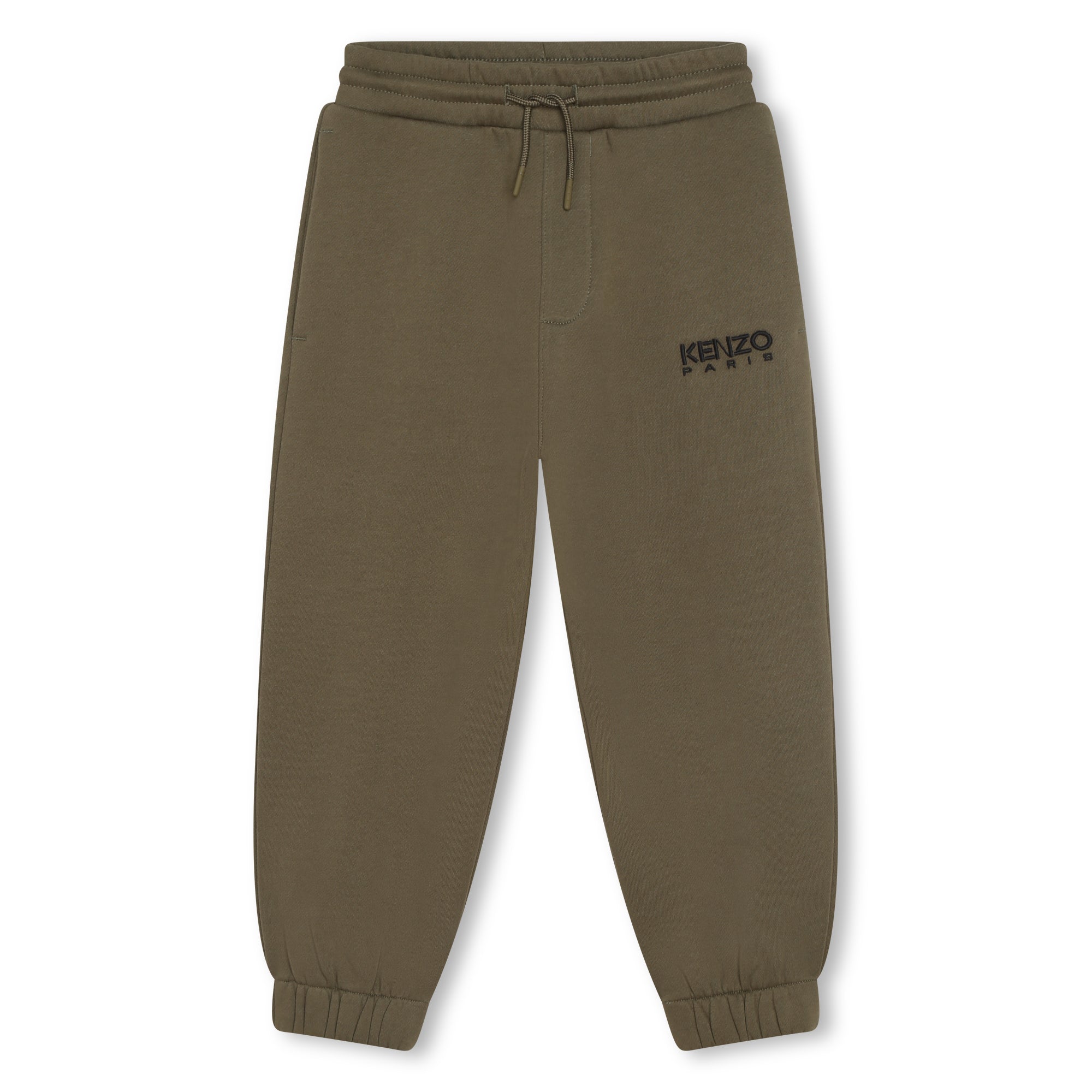 Boys Green Cotton Trousers