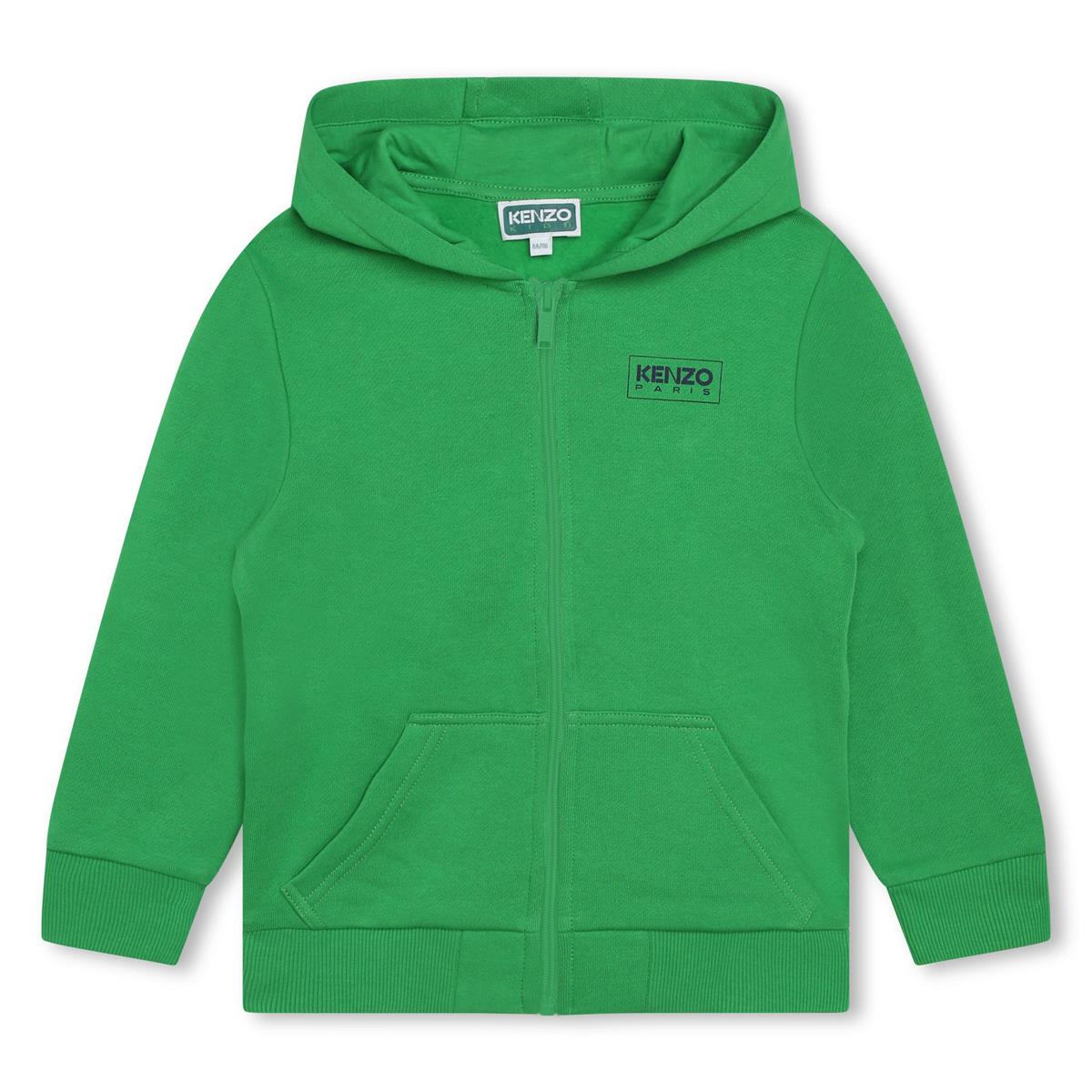 Boys & Girls Green Zip-Up Top