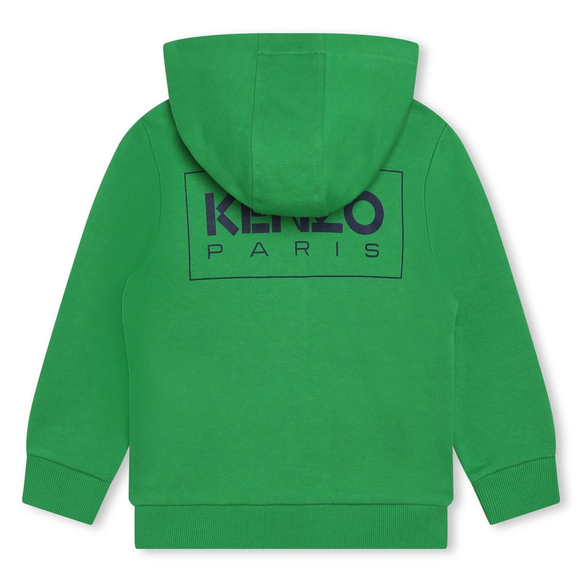 Boys & Girls Green Zip-Up Top