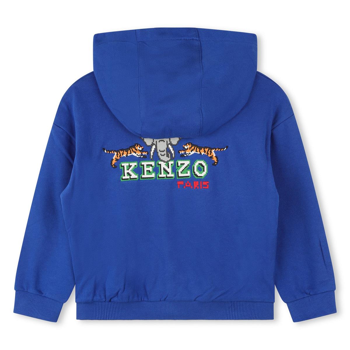 Boys & Girls Blue Zip-Up Top