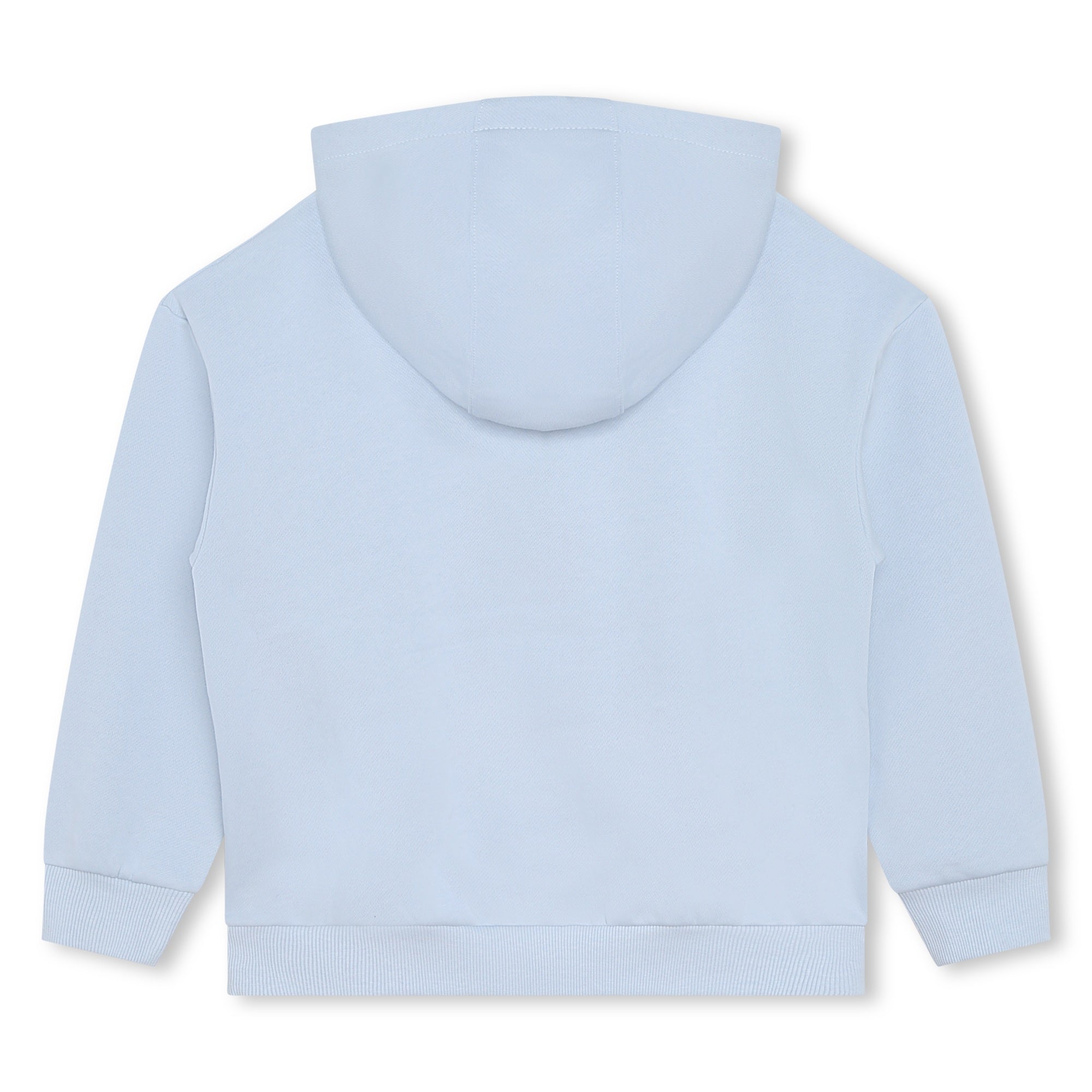 Boys & Girls Light Blue Printed Cotton Sweatshirt