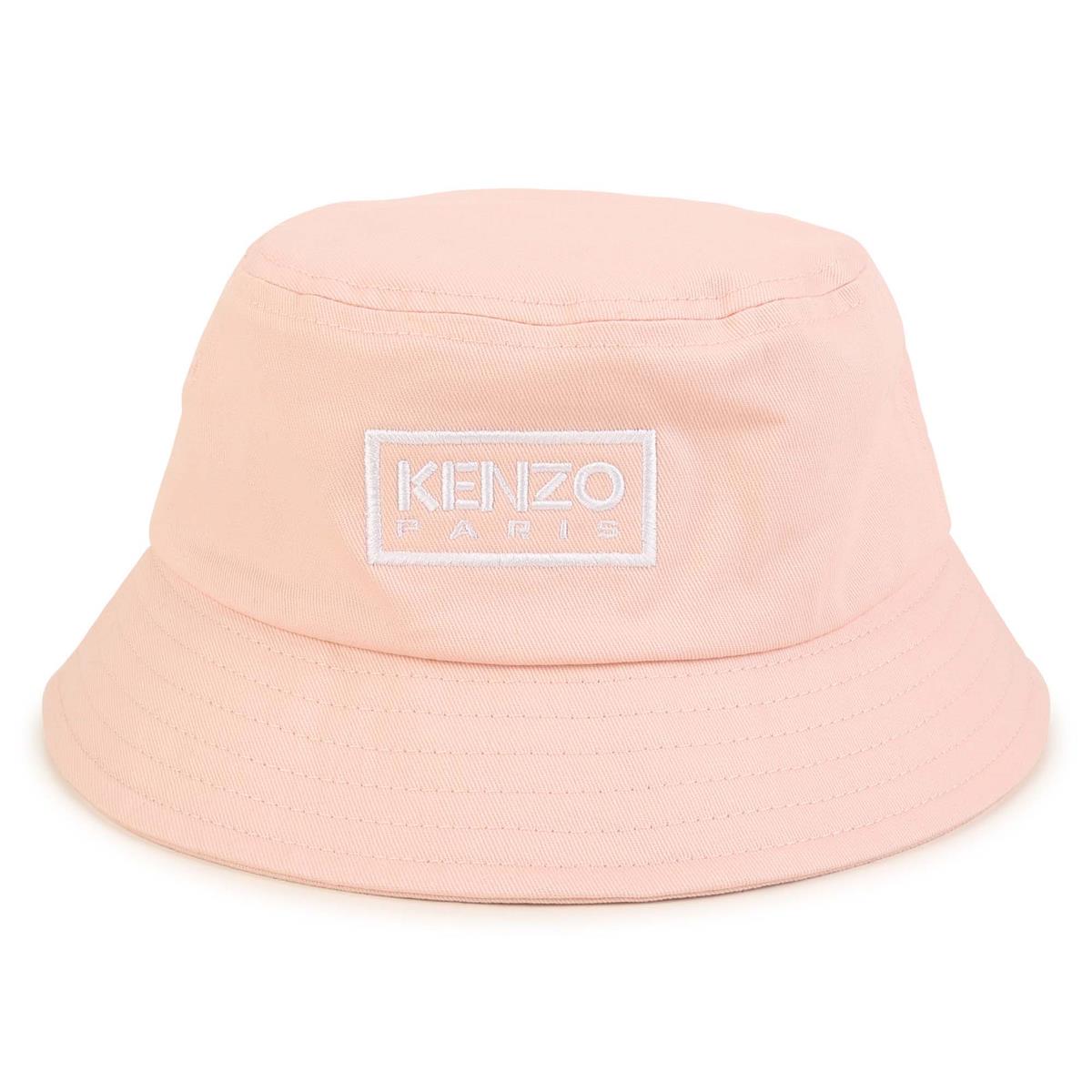 Girls Pink Logo Bucket Hat