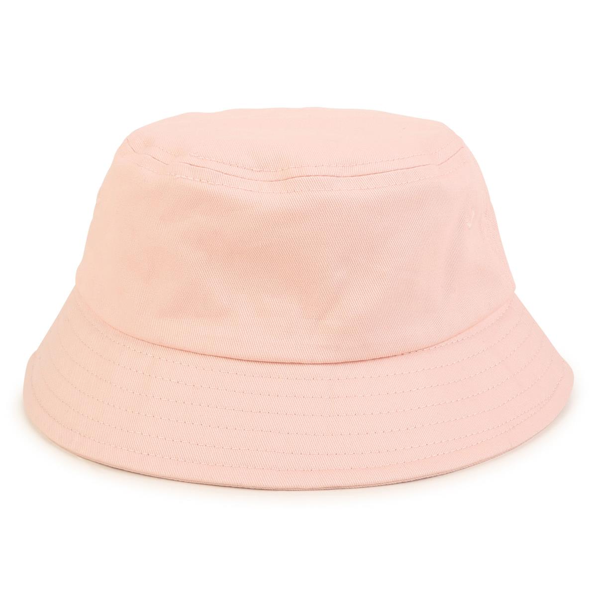 Girls Pink Logo Bucket Hat