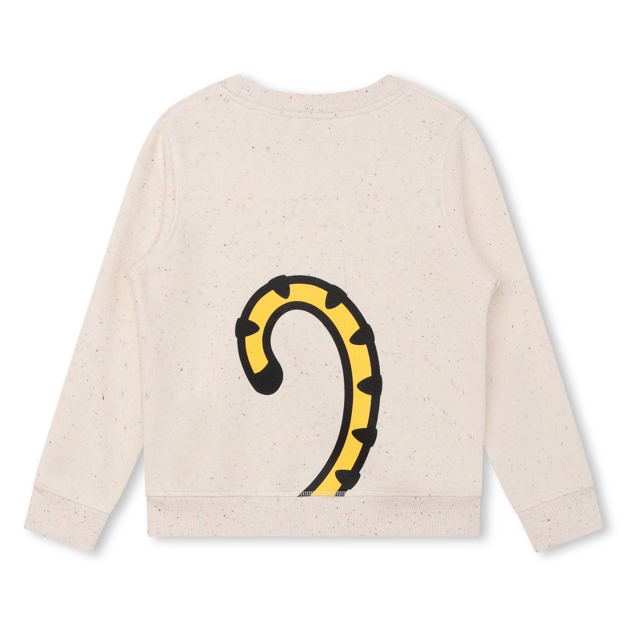 Boys & Girls White Logo Sweatshirt