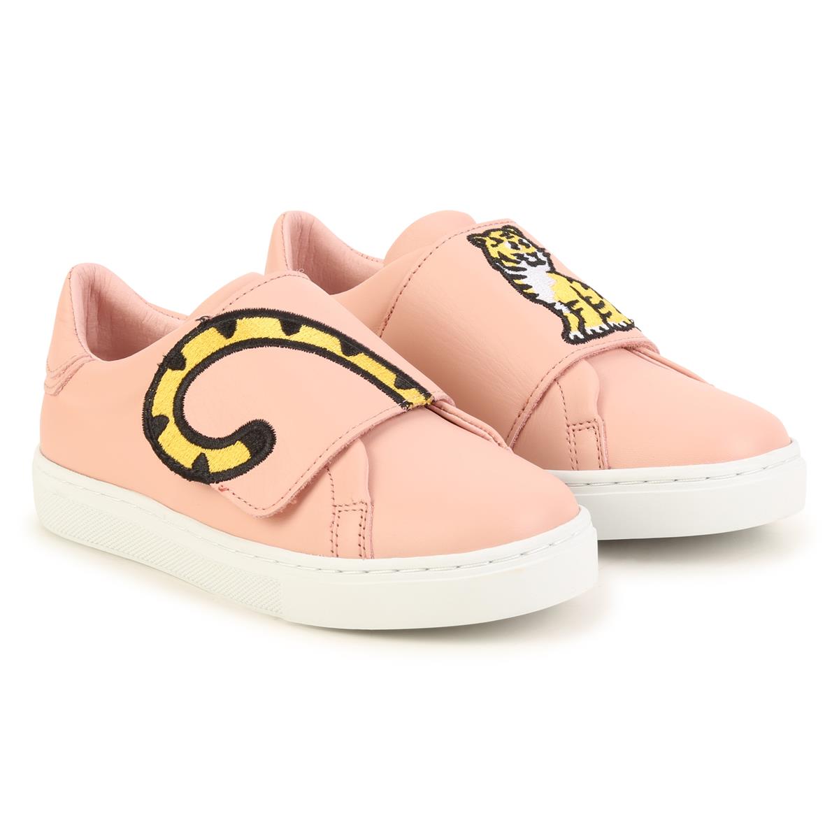 Boys & Girls Pink Logo Shoes