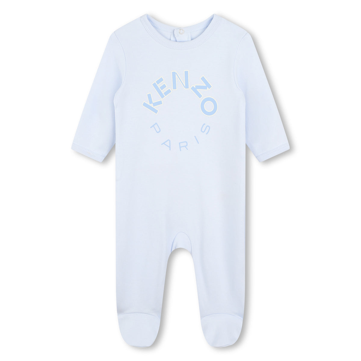 Ensemble de grenouillères bleues en coton pour bébés garçons et filles (lot de 2)