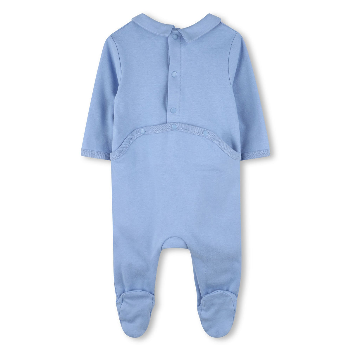 Coffret cadeau de combinaisons bleues en coton pour bébés garçons et filles (lot de 2)