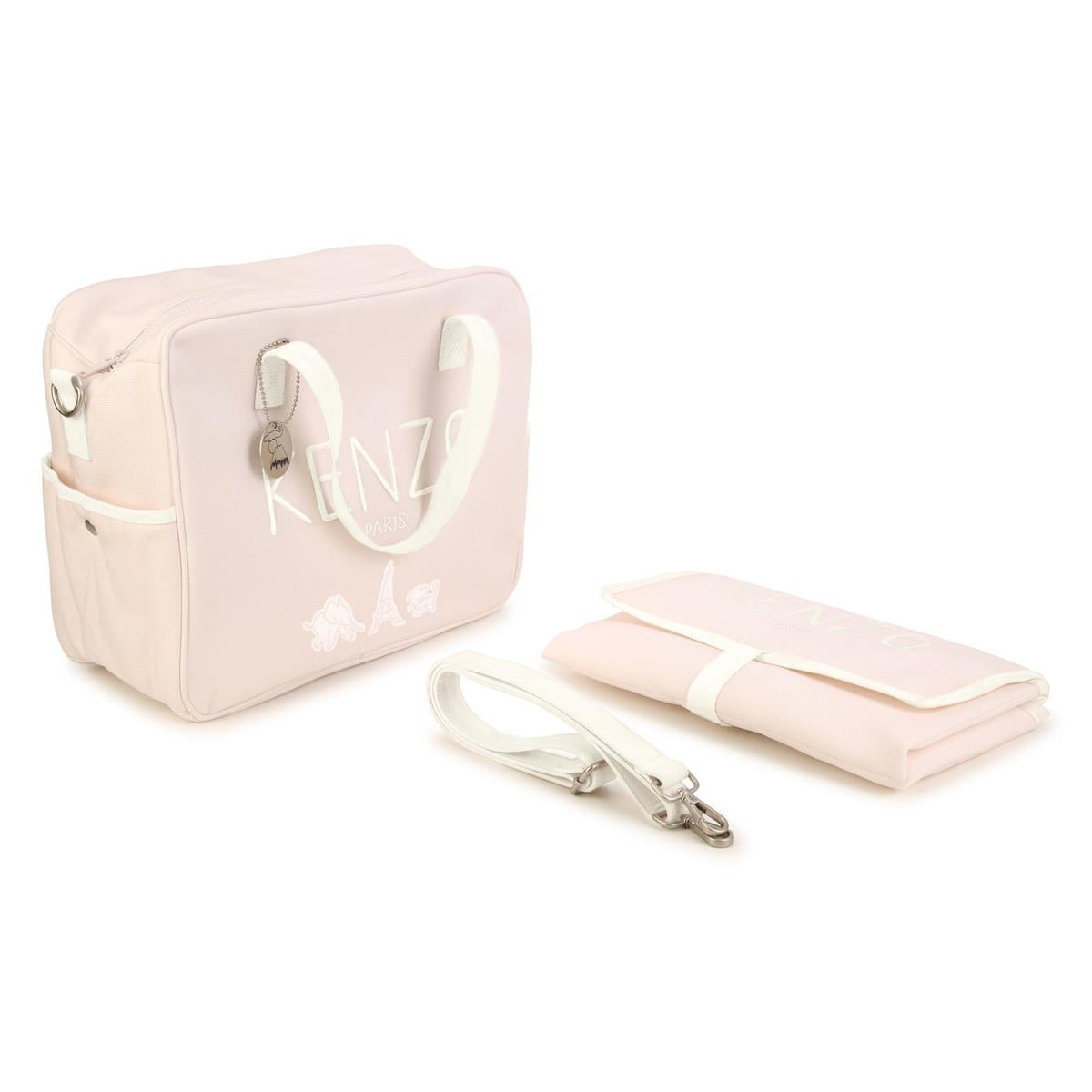 Girls Pink Logo Handbag