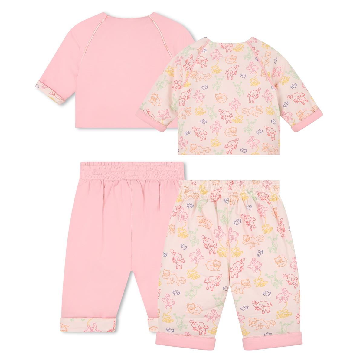 Baby Girls Printed Set(2 Pack)