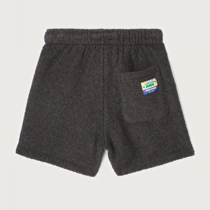 Boys & Girls Grey Cotton Shorts
