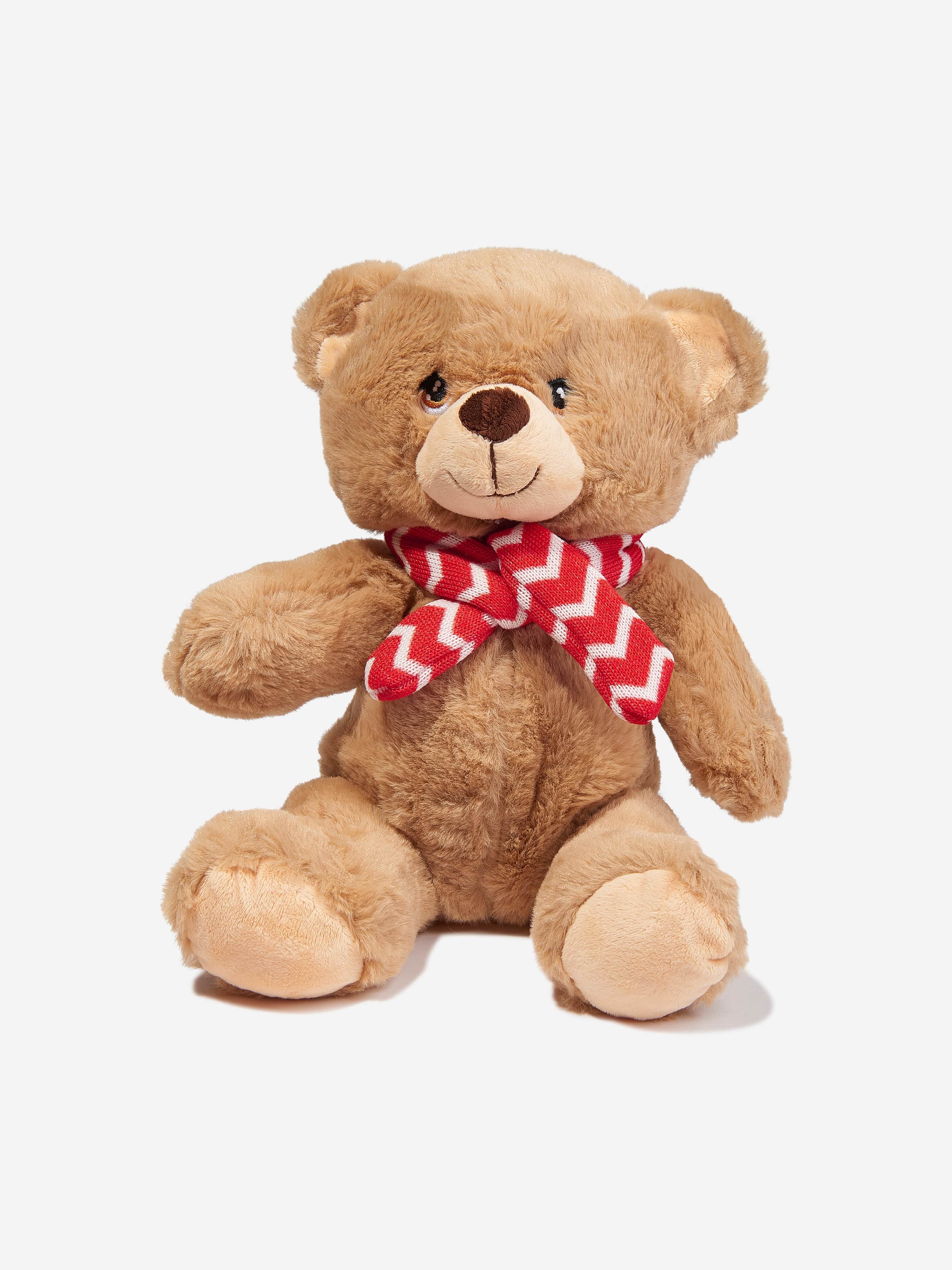 Keel Toys Kids Keeleco Conker Bear With Scarf in Multicolour (25cm)