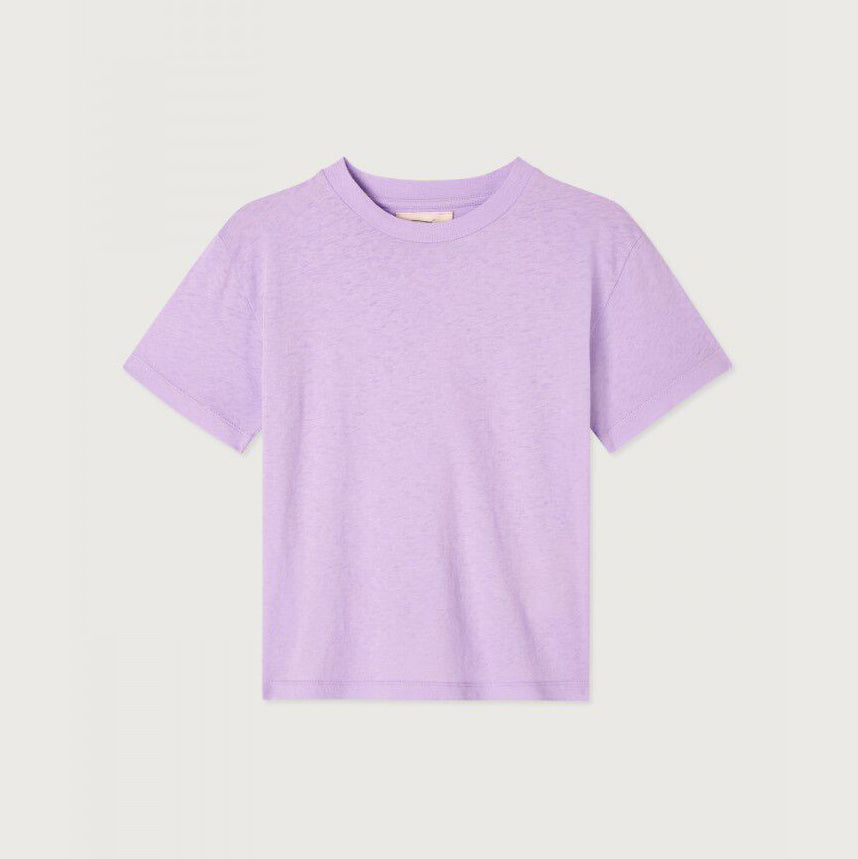 Boys & Girls Purple Cotton T-Shirt