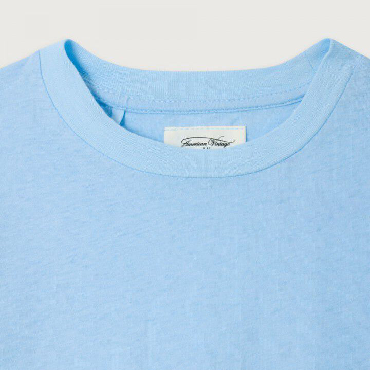 Boys & Girls Light Blue Cotton T-Shirt