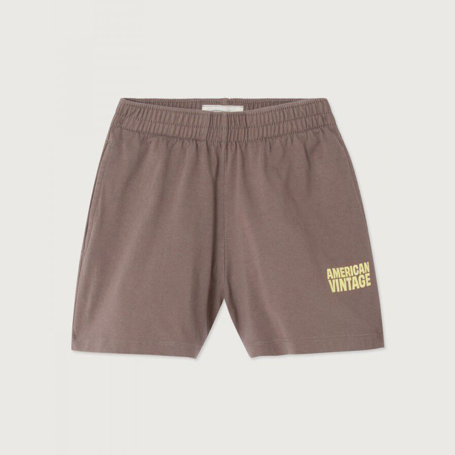 Boys & Girls Brown Cotton Shorts