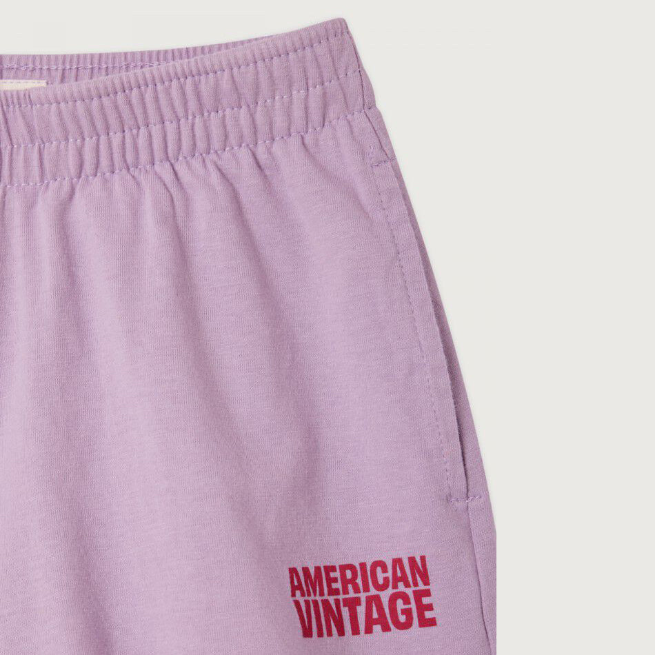 Boys & Girls Lilac Cotton Shorts