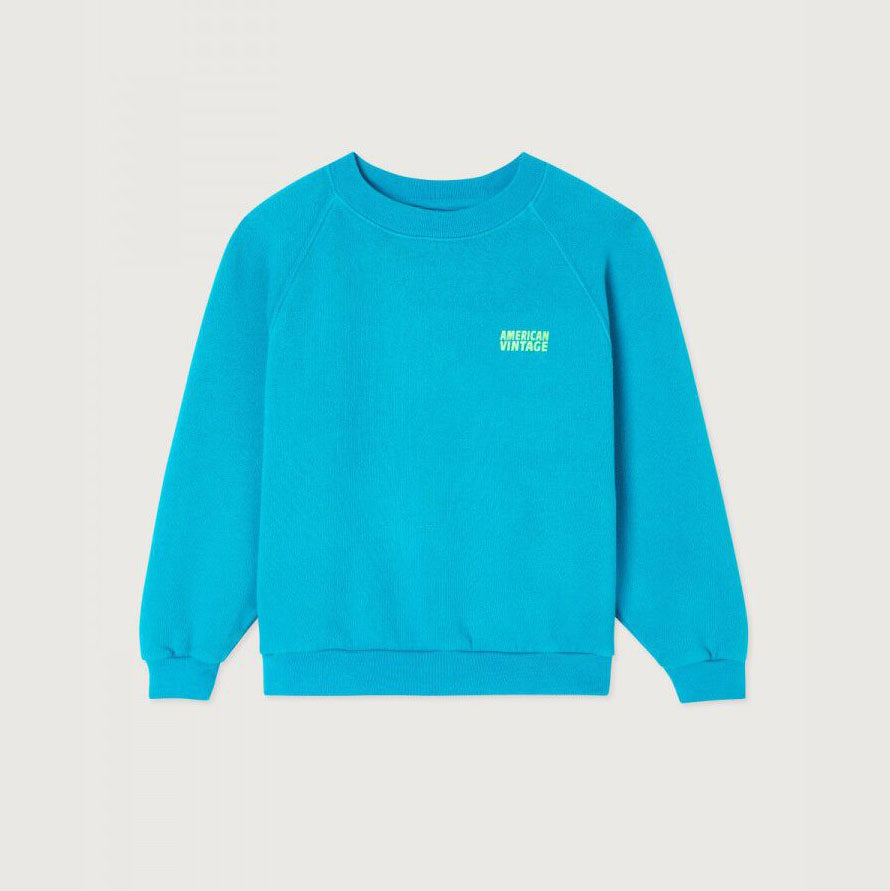 Boys & Girls Blue Cotton Sweatshirt