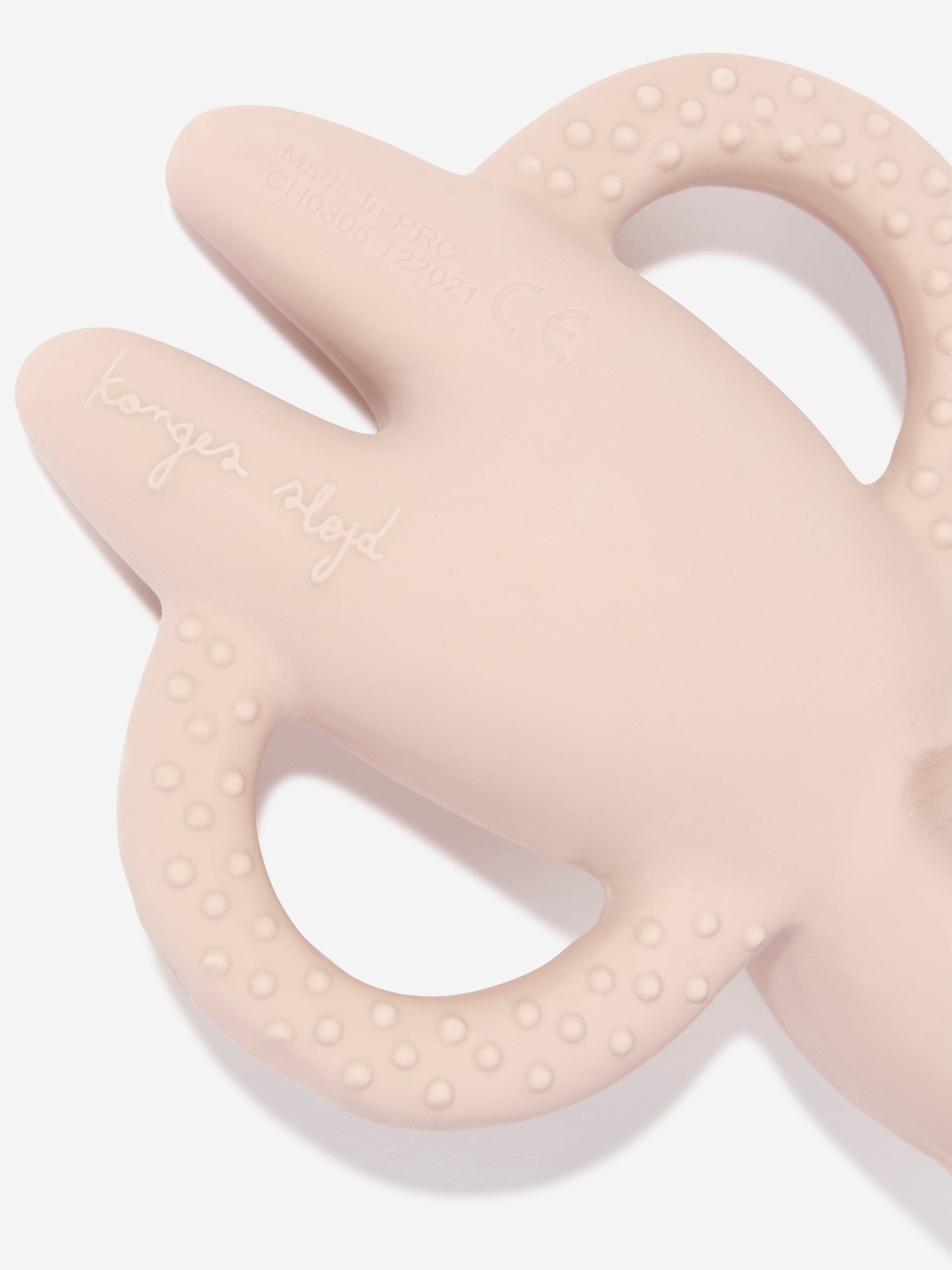 Konges Sløjd Baby Girls Unicorn Teeth Soother in Pink