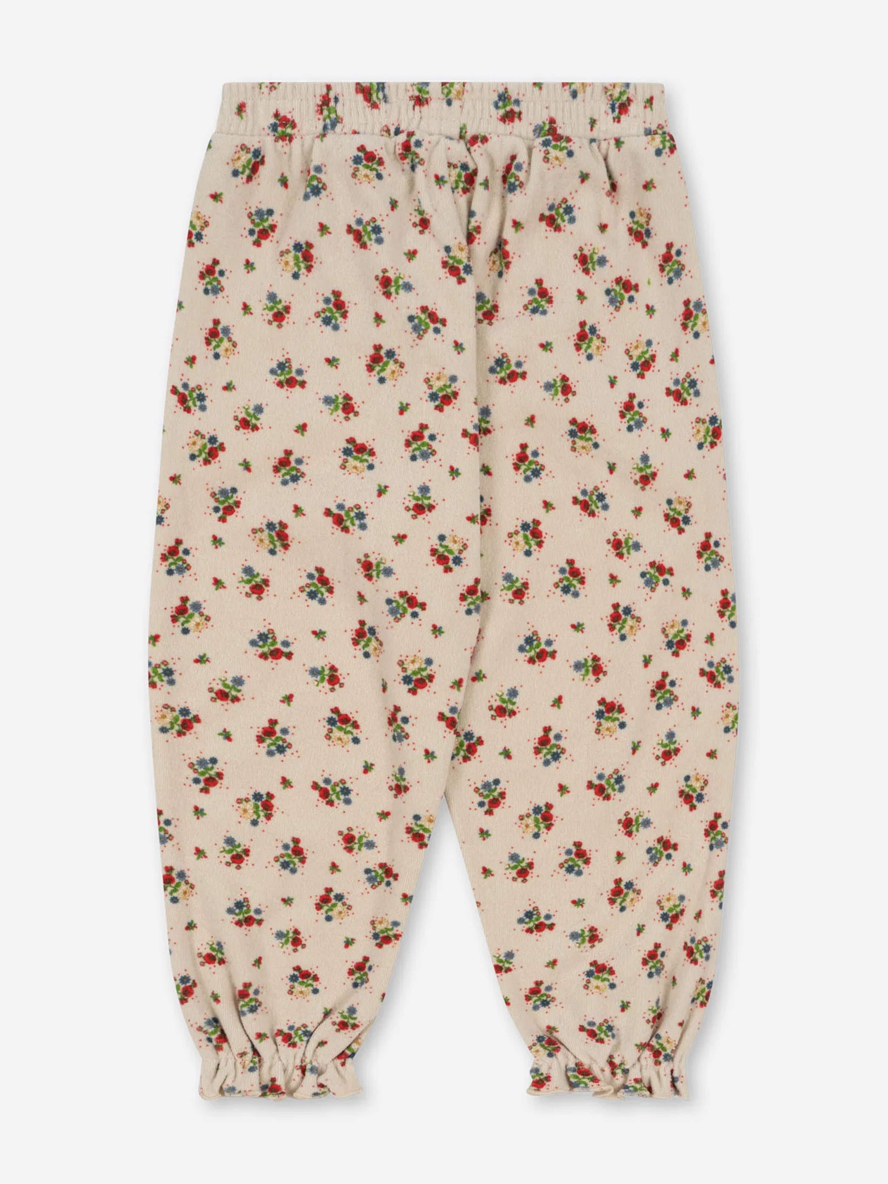 Konges Sløjd Girls Floral Itty Frill Joggers in Multicolour