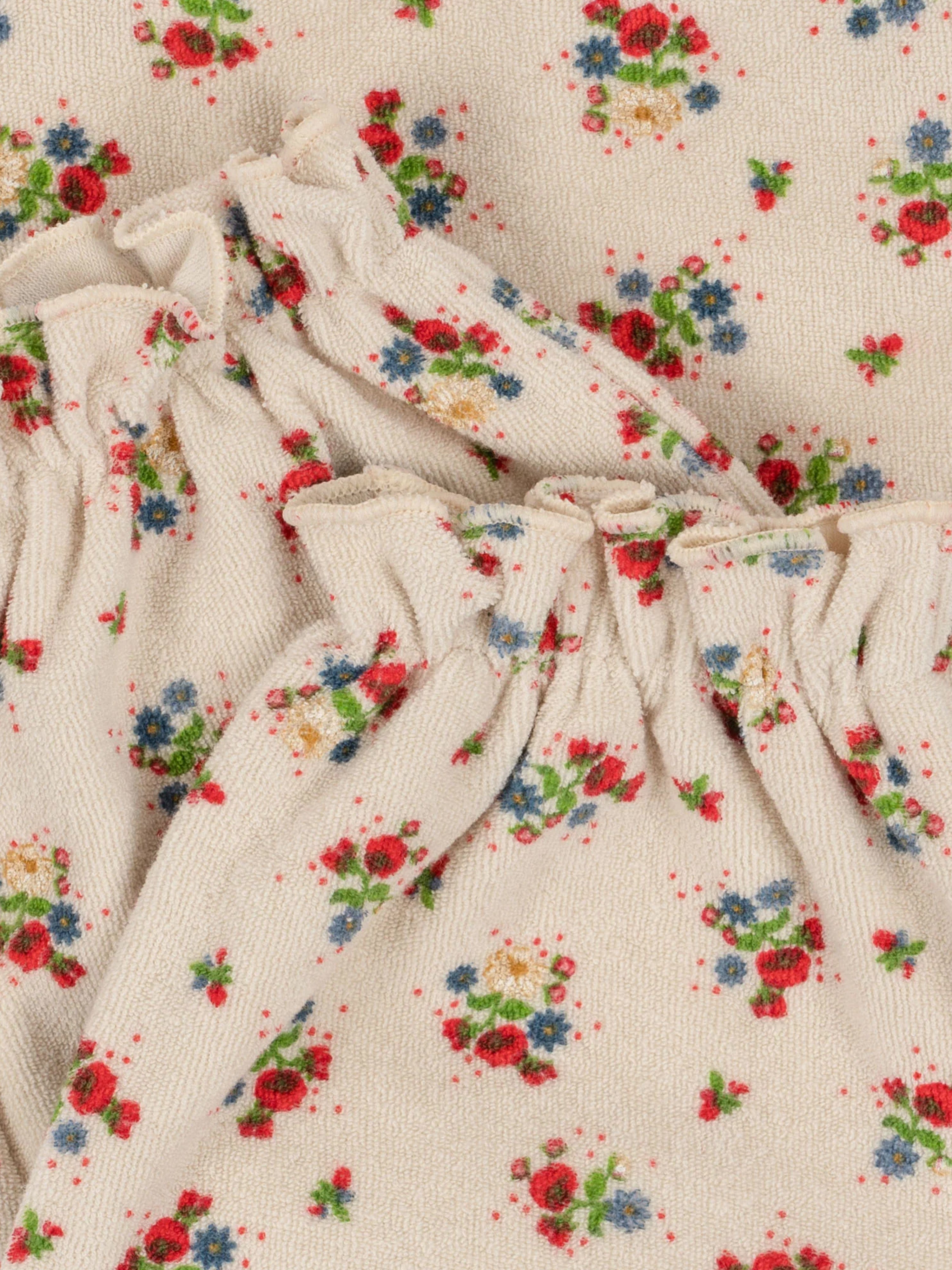 Konges Sløjd Girls Floral Itty Frill Joggers in Multicolour