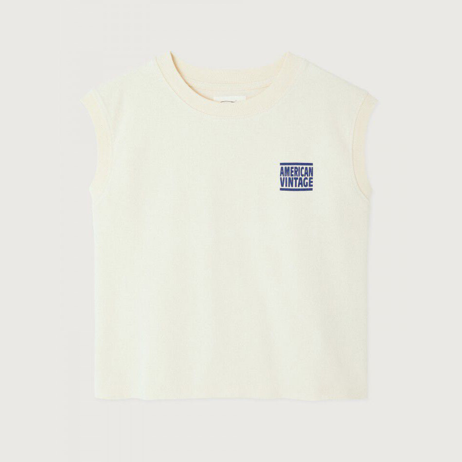 Boys & Girls White Cotton T-Shirt