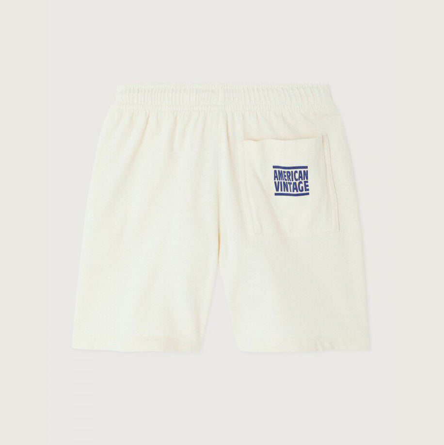 Boys & Girls White Cotton Shorts