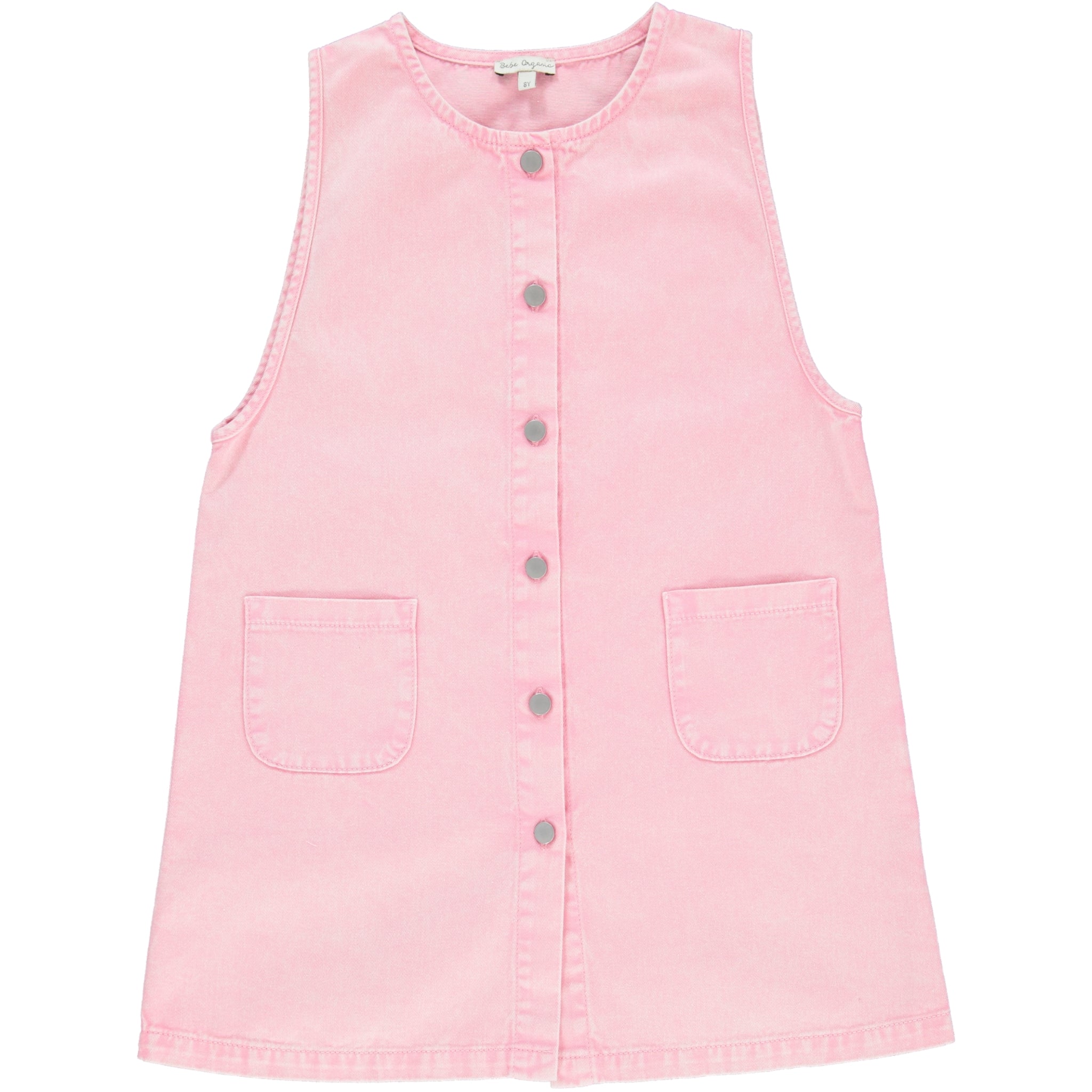 Girls Pink Cotton Dress