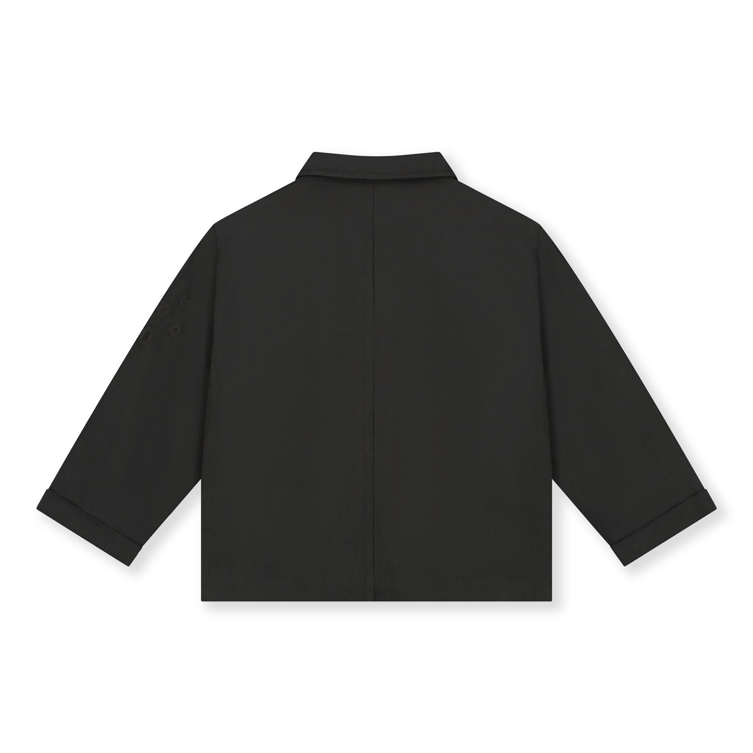 Boys & Girls Black Cotton Jacket