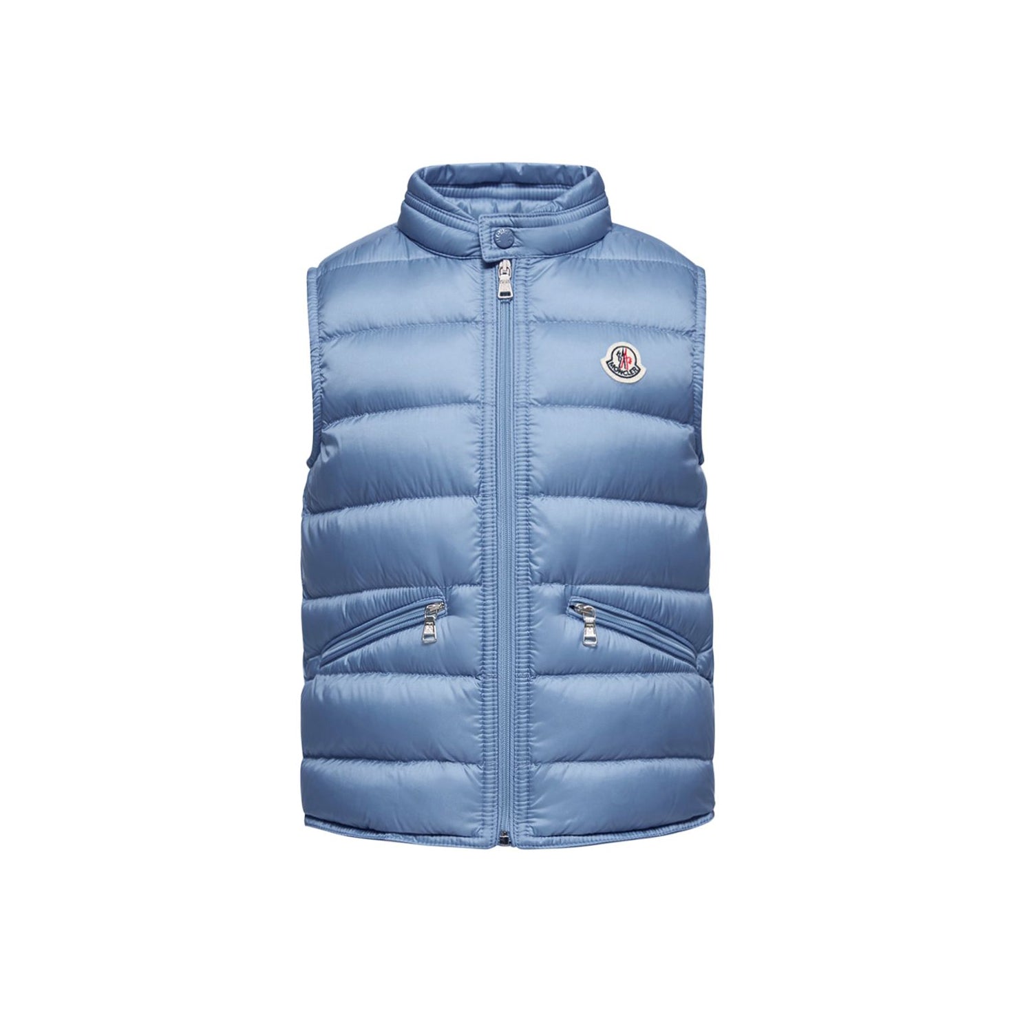 Boys Light Blue "GUI" Padded Down Gilet