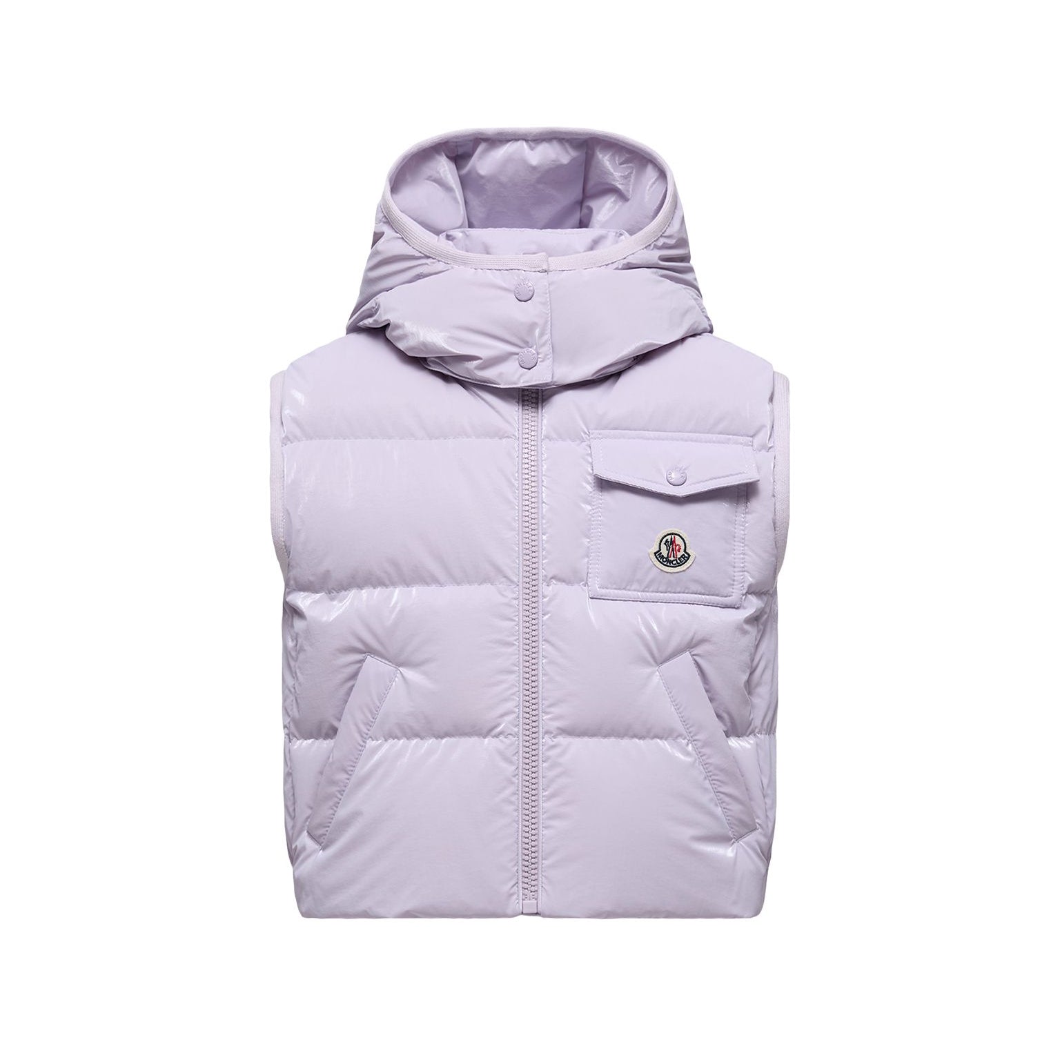 Girls Light Purple "KAMILE" Padded Down Gilet