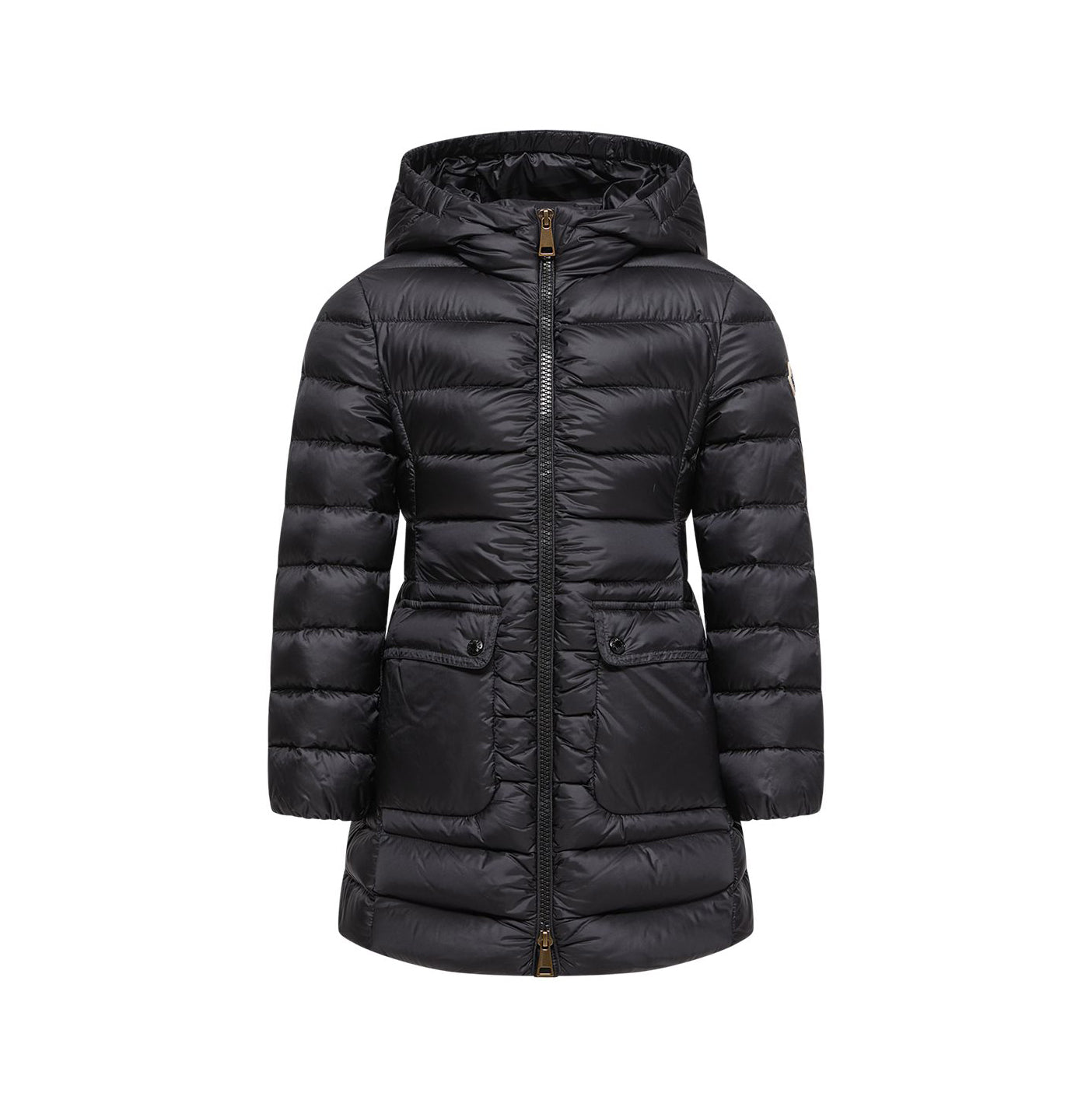 Girls Black "ADILE" Padded Down Coat