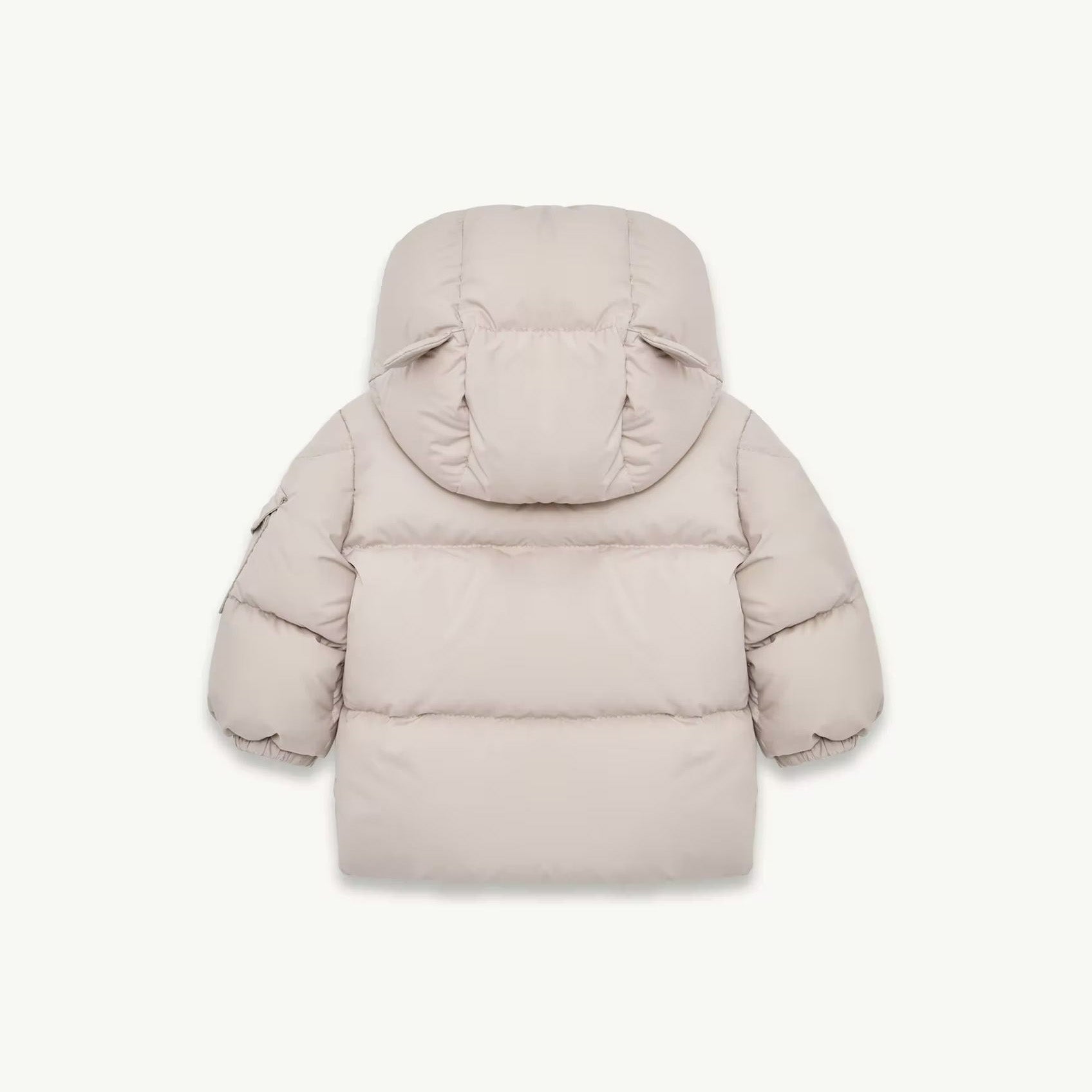 Baby Boys & Girls Light Beige "JARETH" Padded Down Jacket