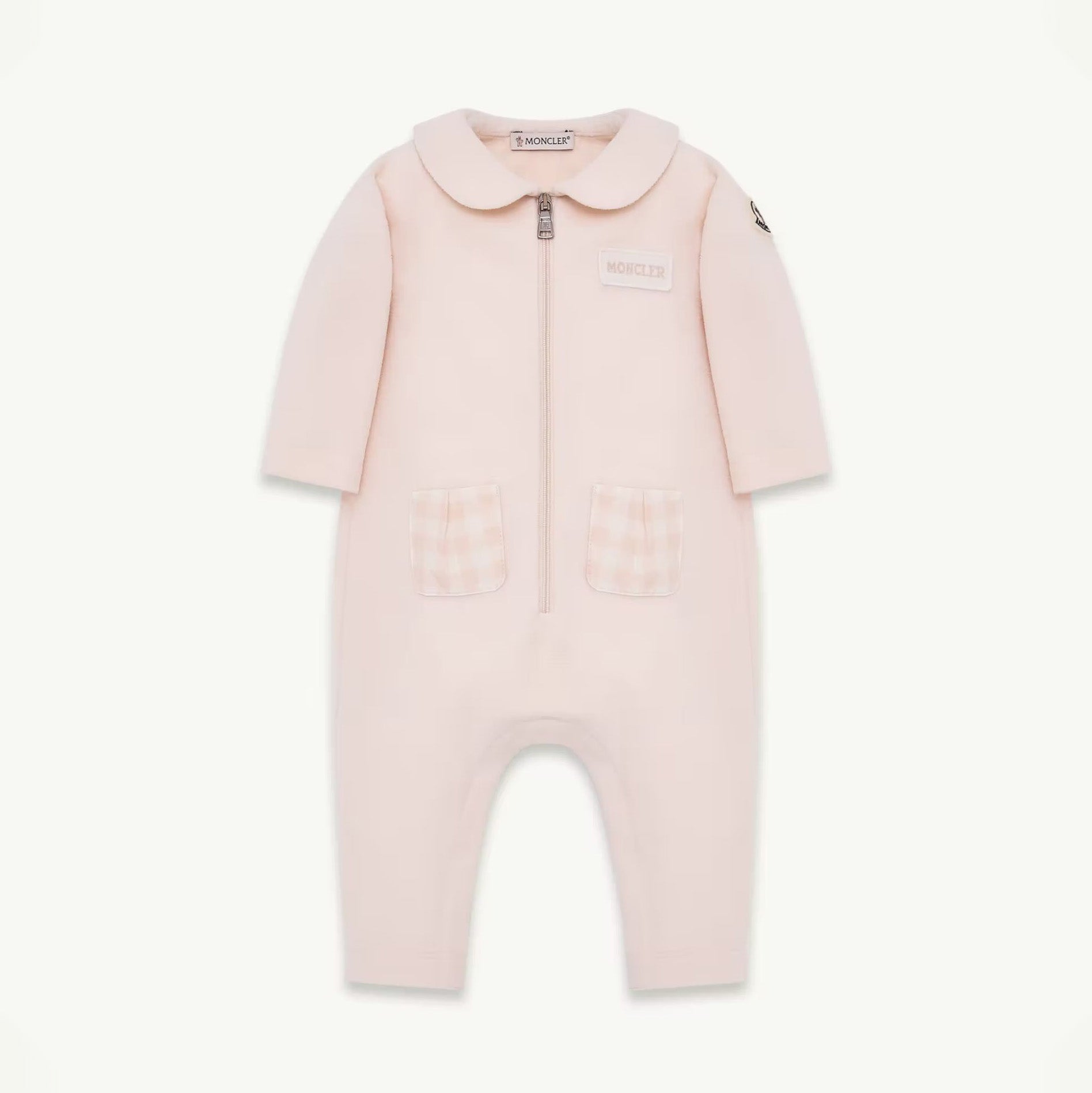 Baby Girls Light Pink Babysuit