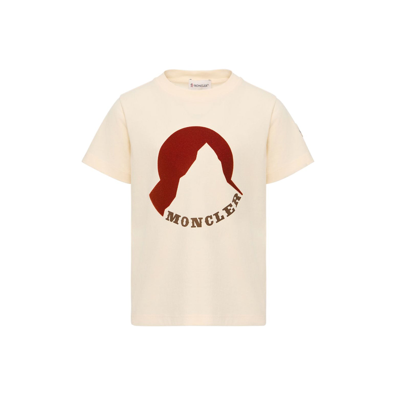Boys White Logo Cotton T-Shirt