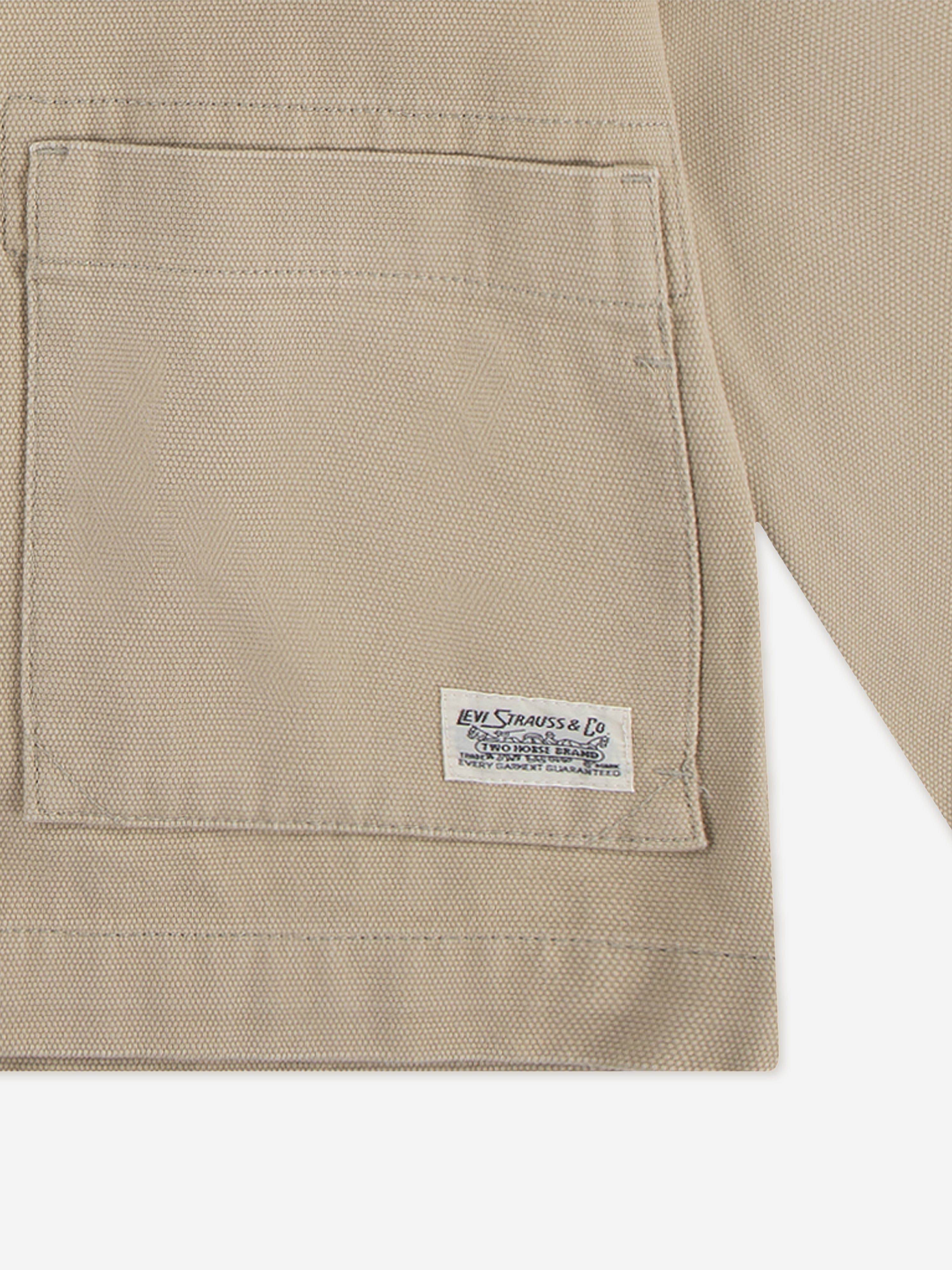 Boys Chore Jacket in Beige