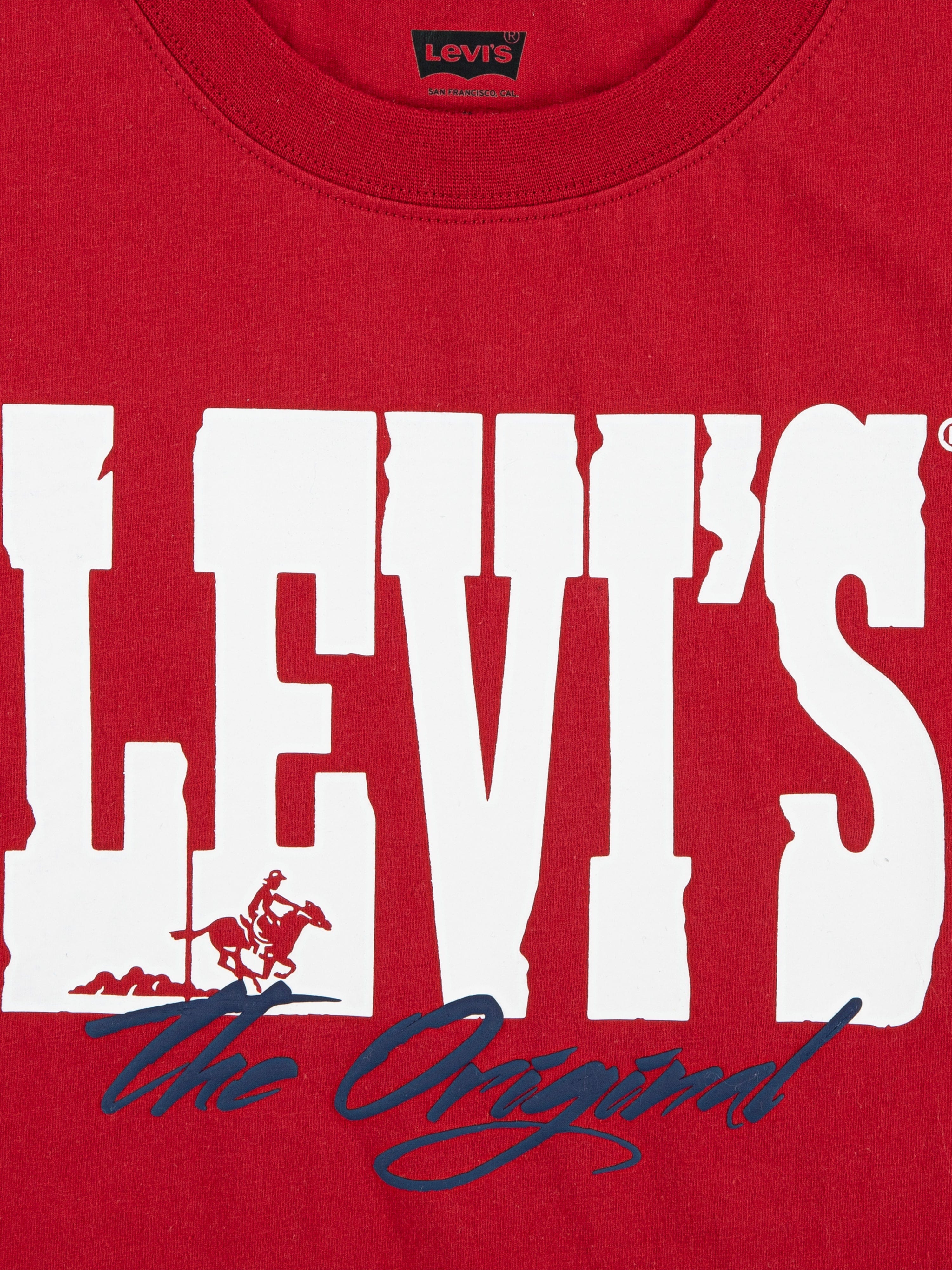 Boys Yee-Haw T-Shirt in Red