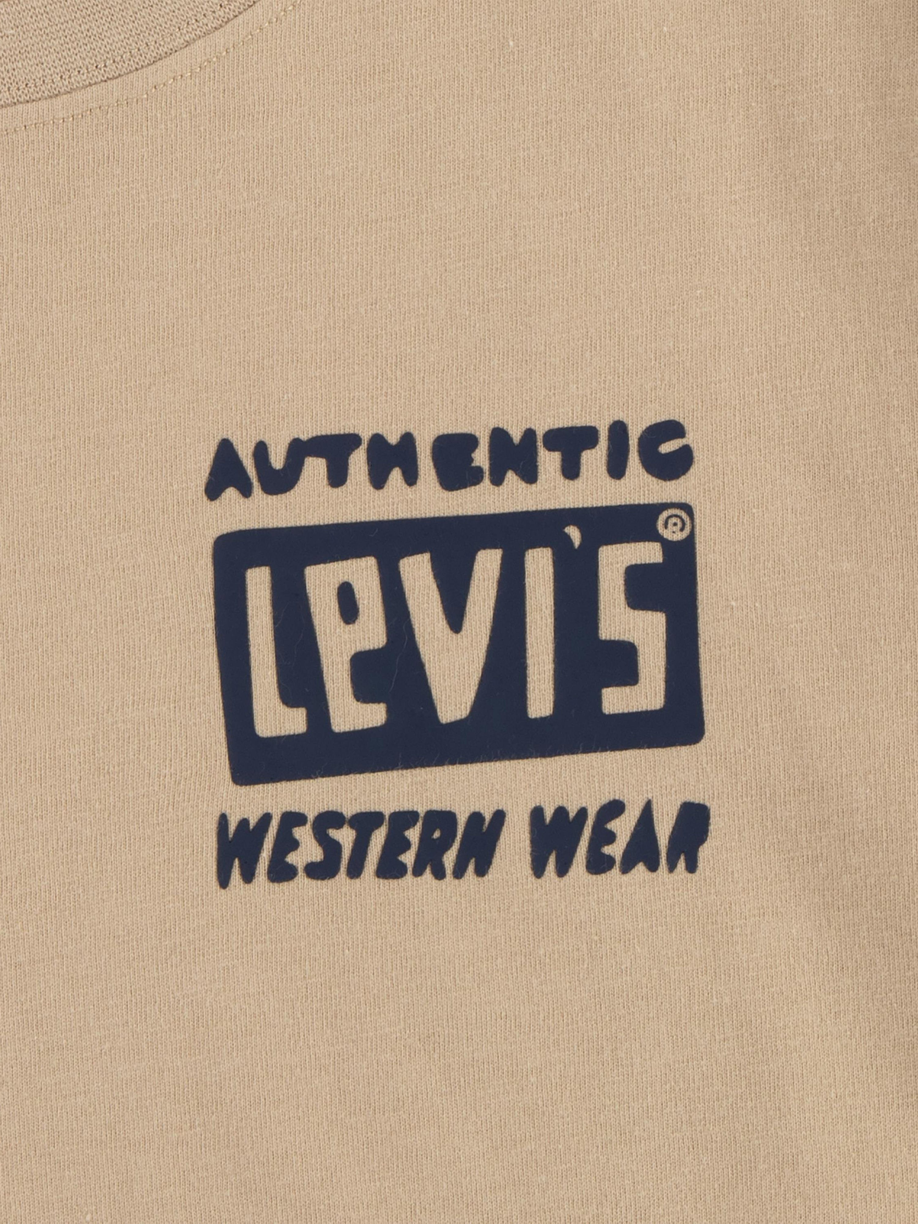 Boys Cactus Out West T-Shirt in Beige