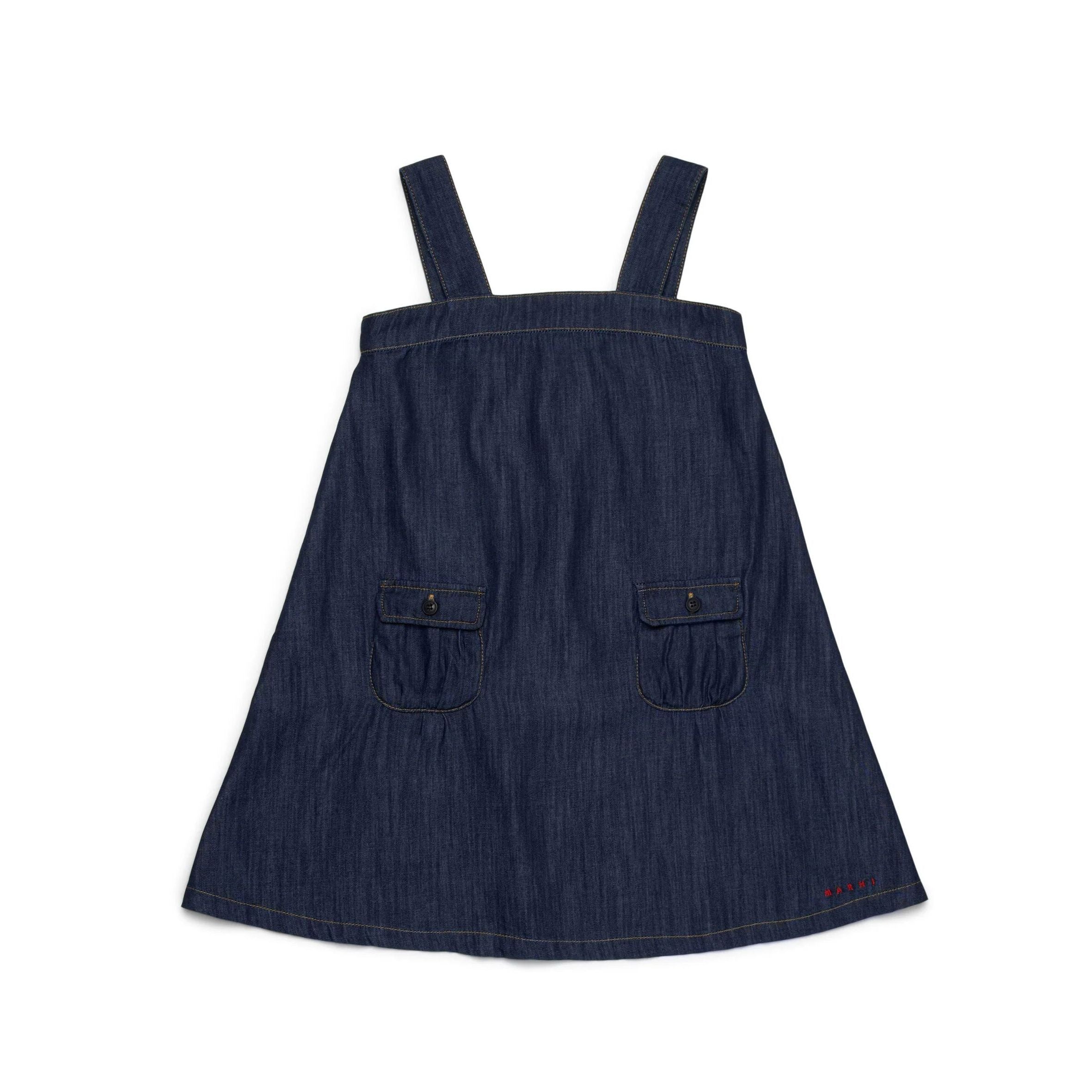 Girls Blue Denim Dress