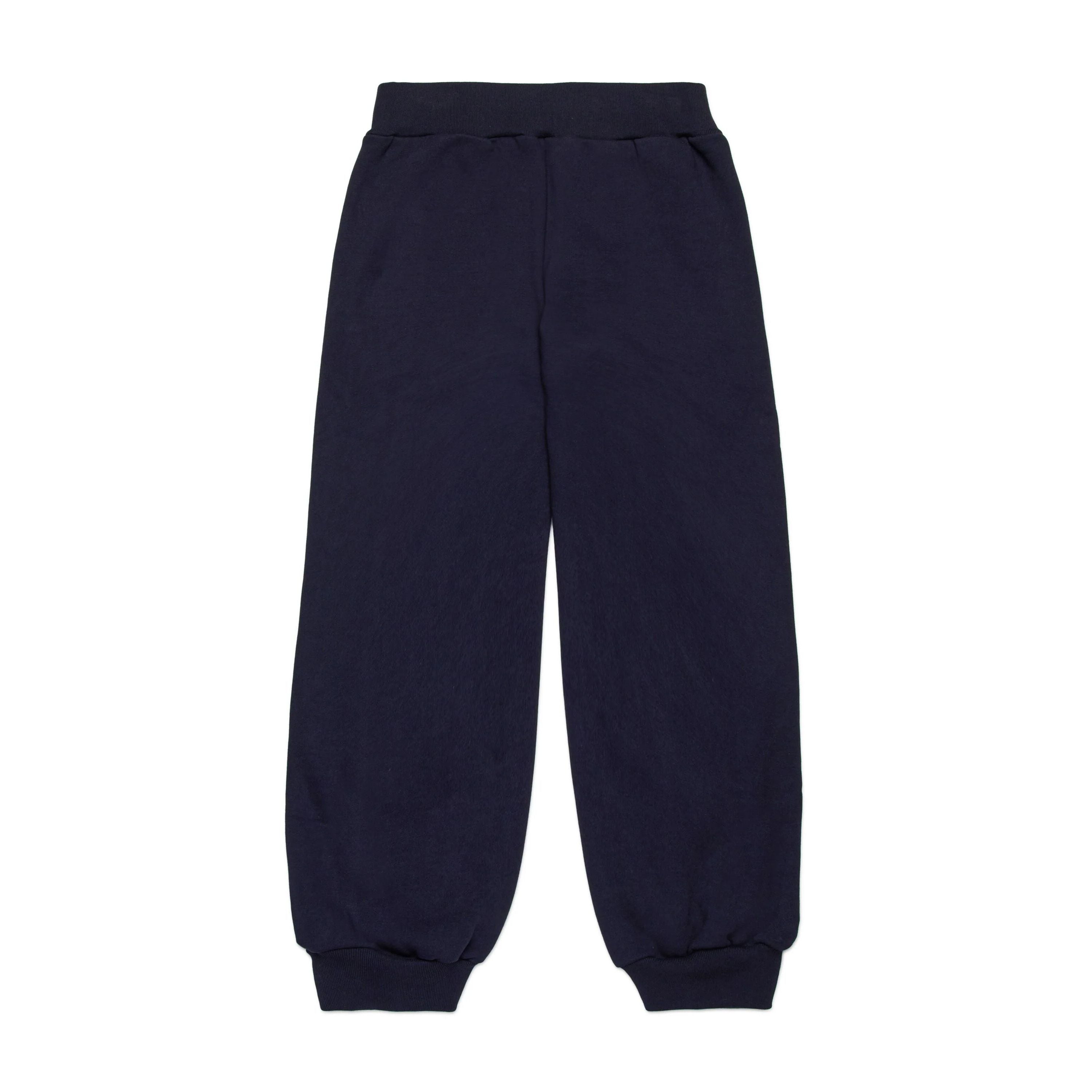 Boys & Girls Navy Cotton Trousers