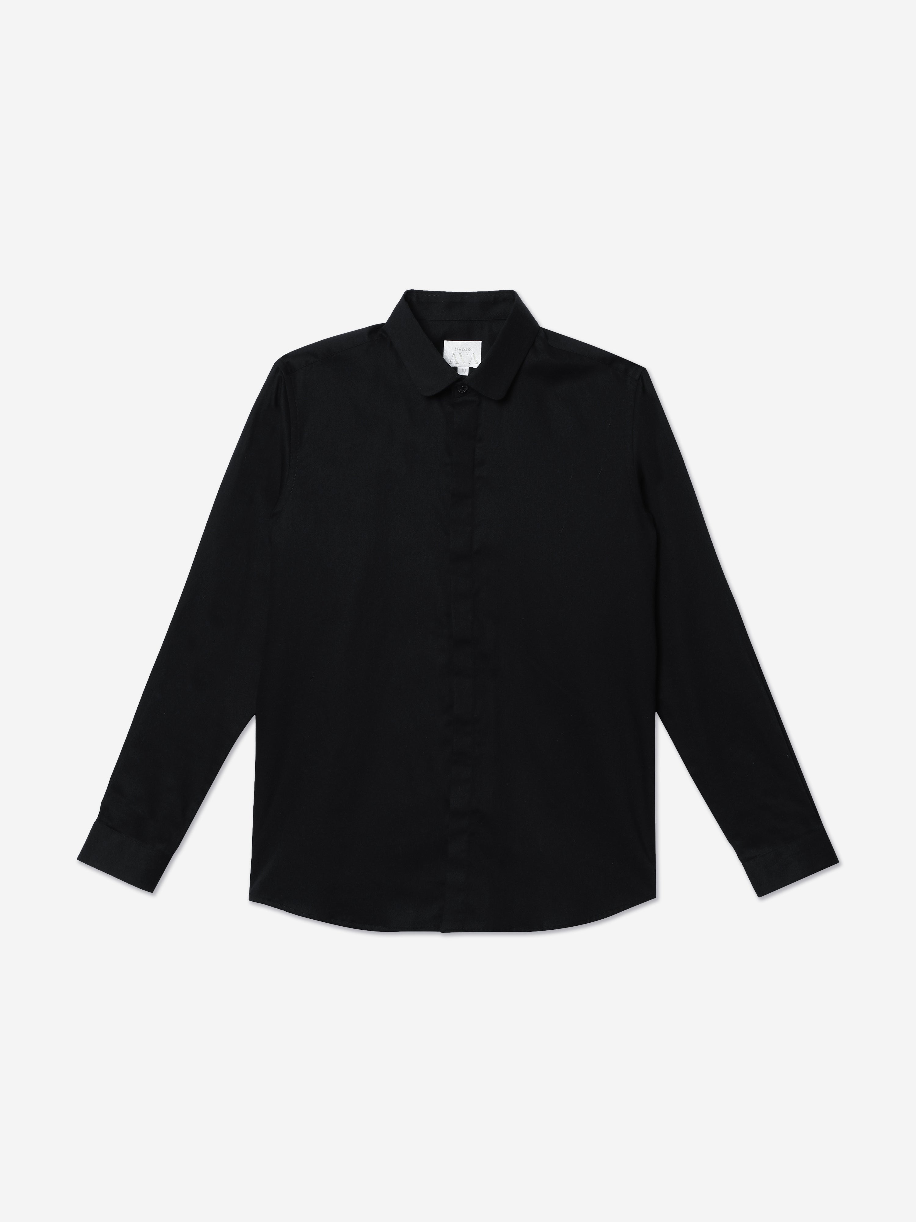 Boys Classic Lucien Shirt in Black