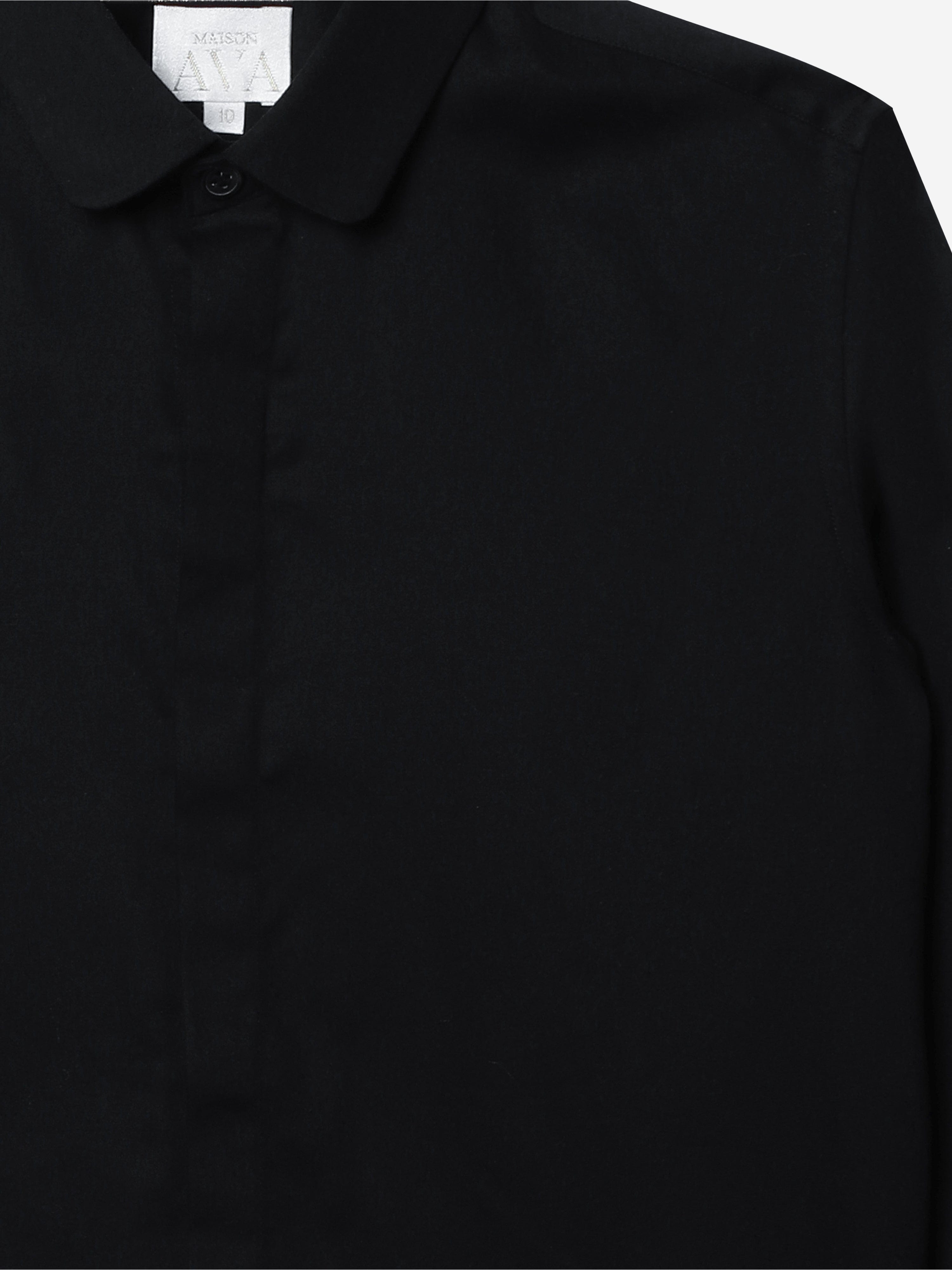 Boys Classic Lucien Shirt in Black