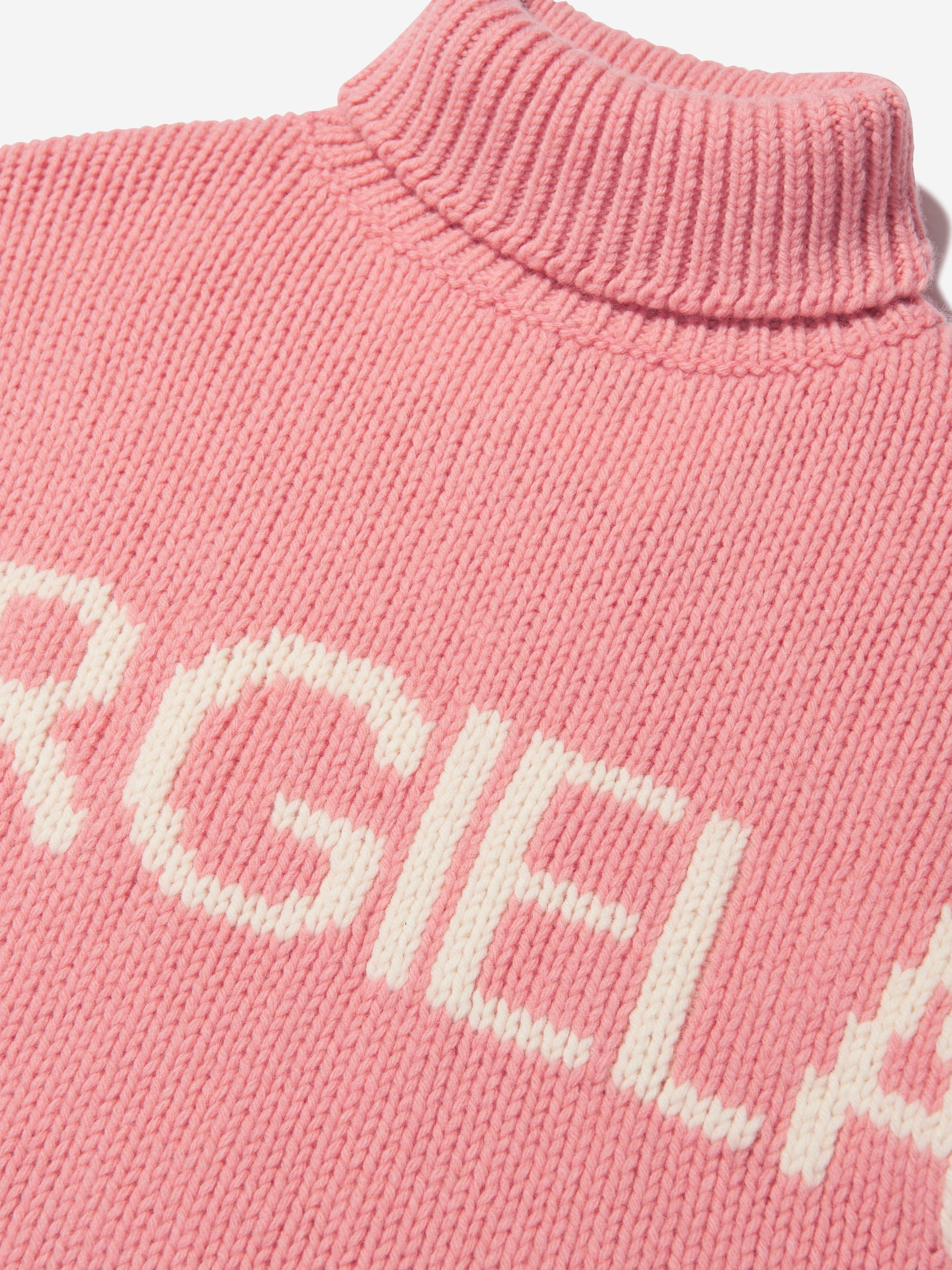 MM6 Maison Margiela Kids Logo Knitted Rollneck Jumper