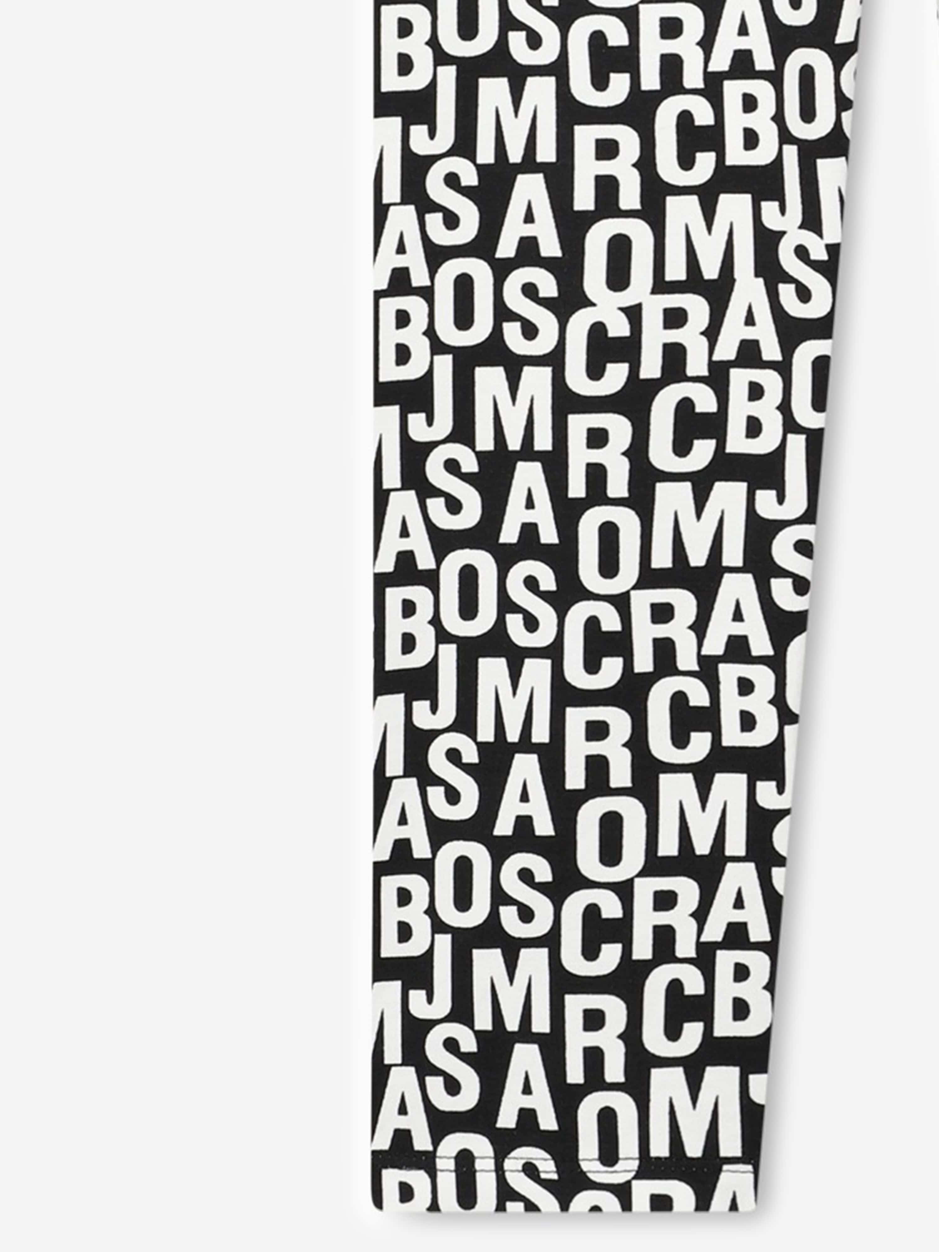 MARC JACOBS Girls Logo Leggings in Black