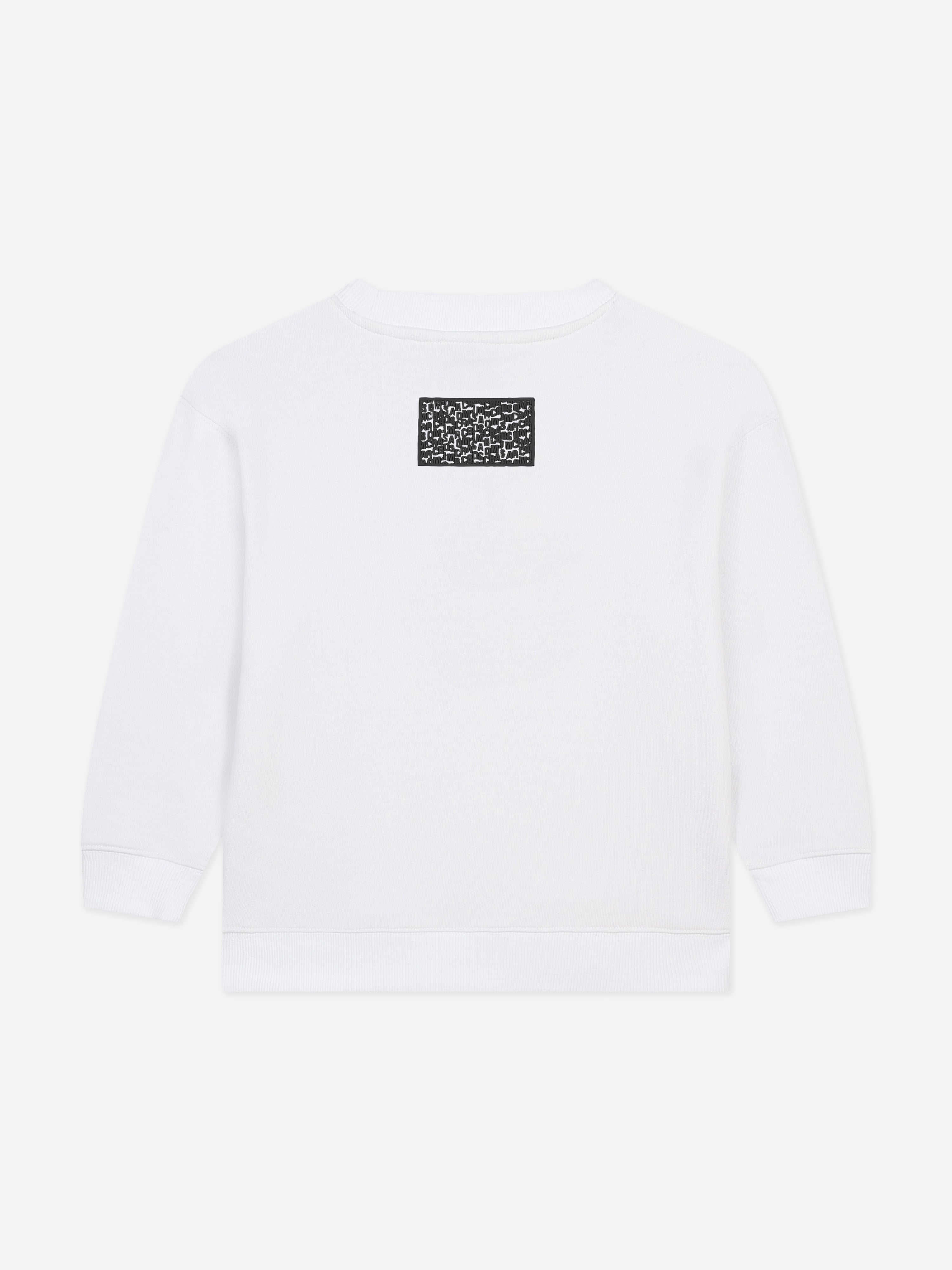 MARC JACOBS Kids Logo Sweatshirt in White
