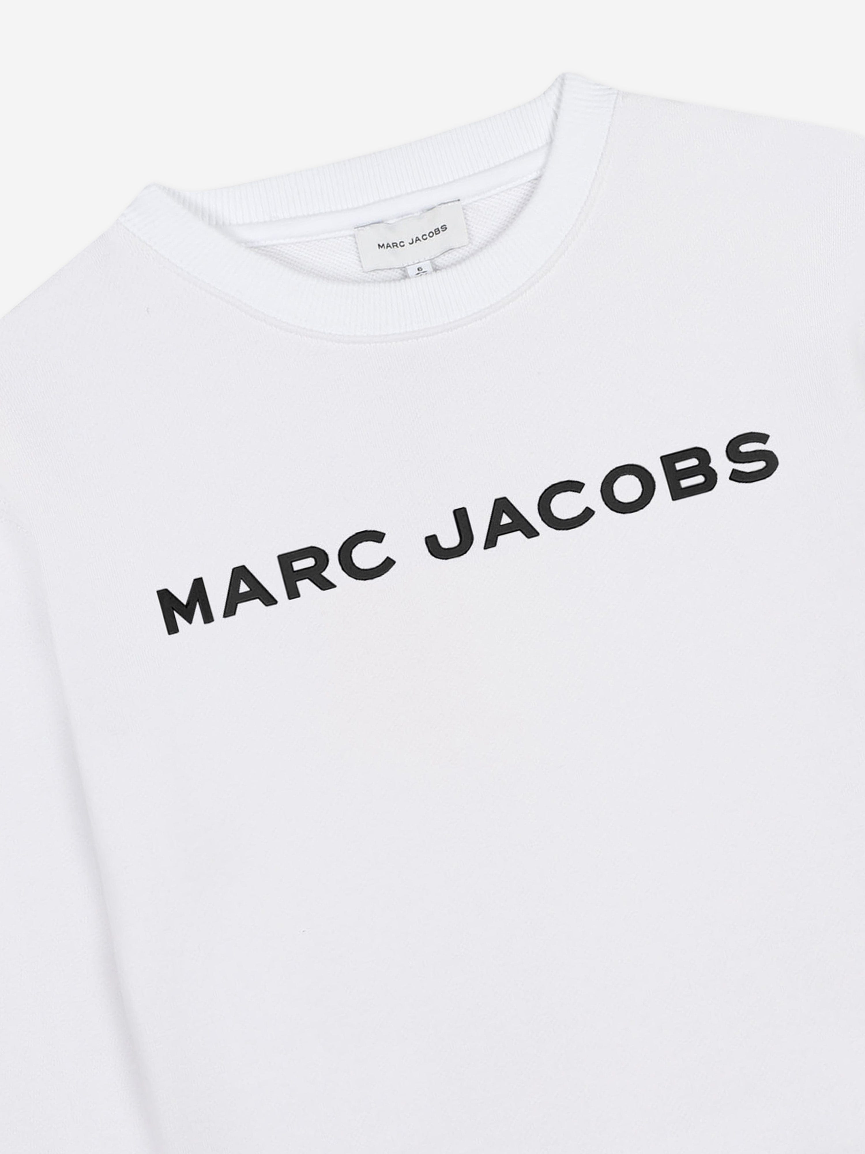 MARC JACOBS Kids Logo Sweatshirt in White