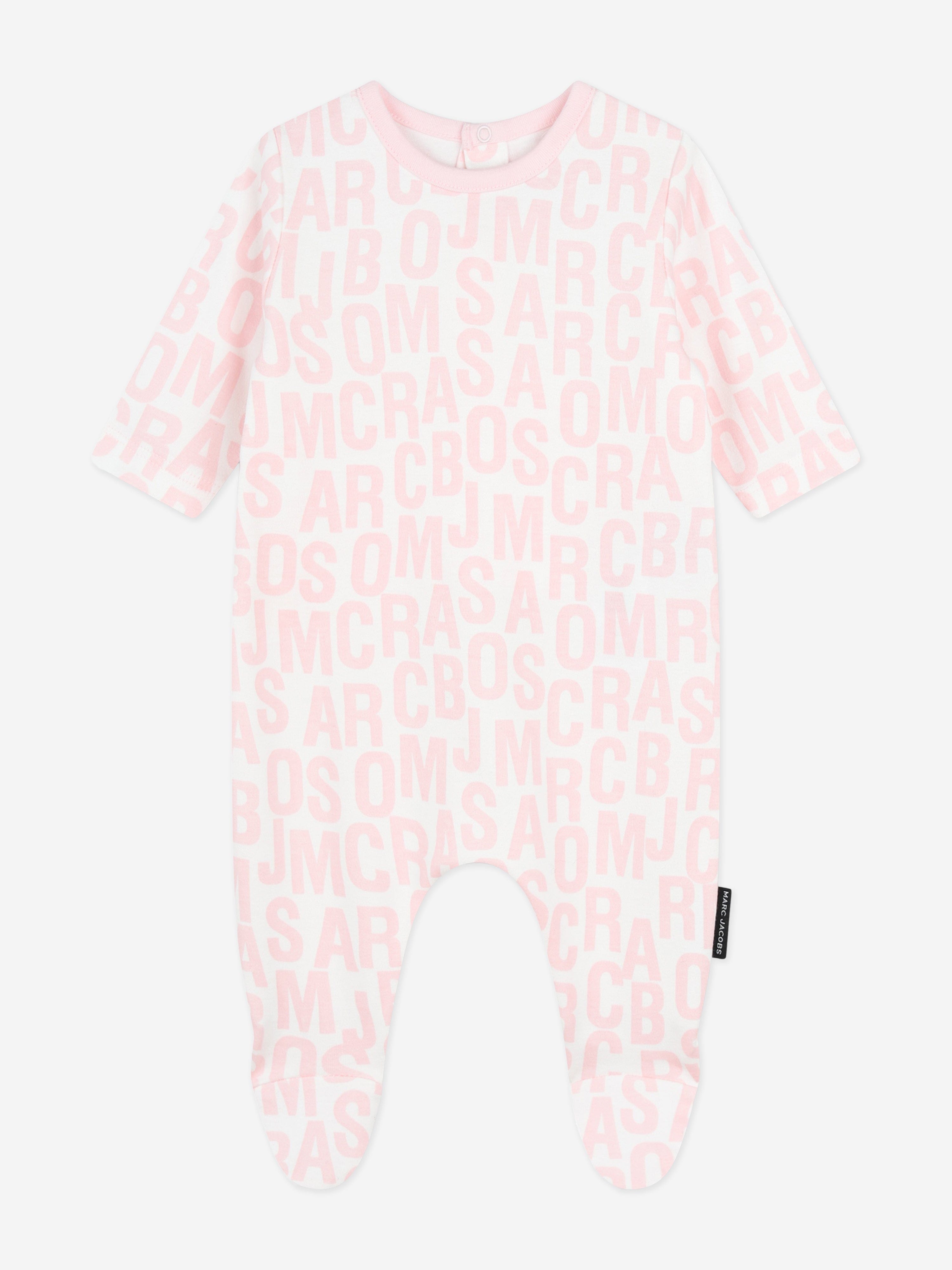 MARC JACOBS Baby Girls Babygrow Gift Set in Pink