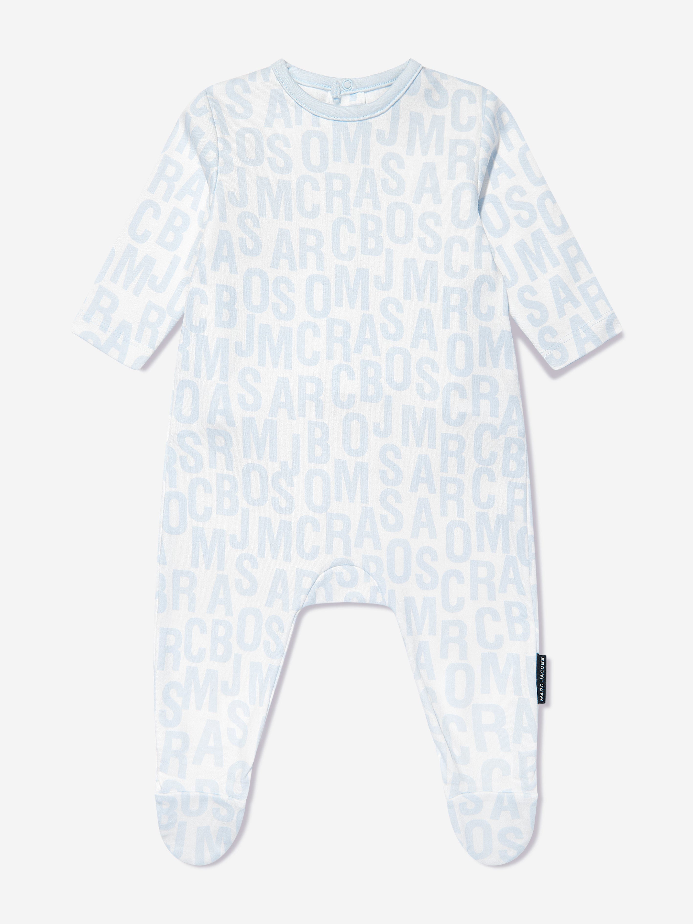 MARC JACOBS Baby Boys Babygrow Gift Set in Blue
