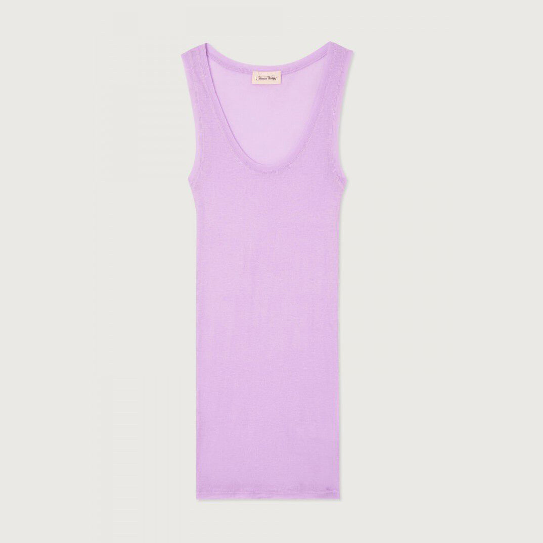 Women Lilac Cotton Vest