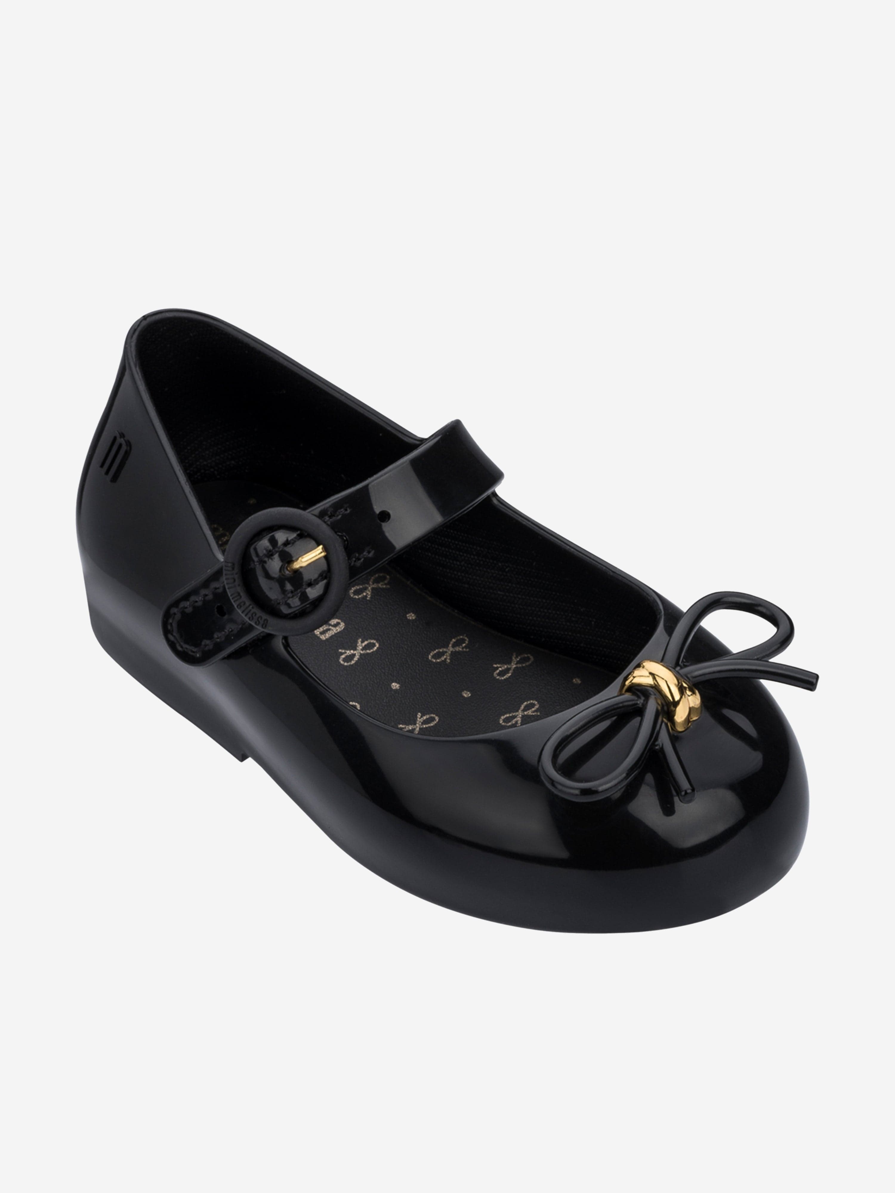 Girls Sweet Love Ballerinas in Black